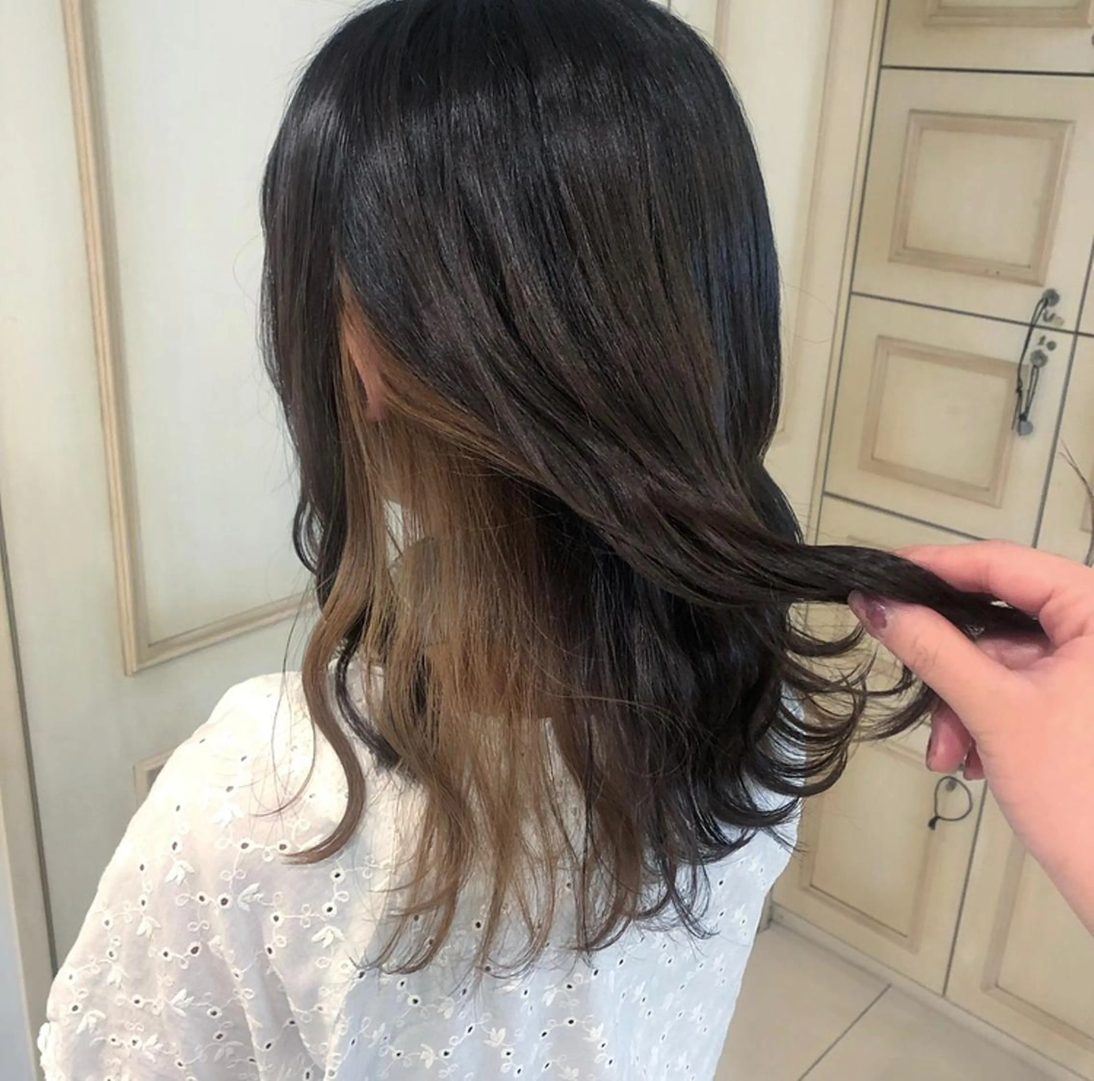 カラー 透明感カラー 古山 結季🌙🖤のヘアスタイル