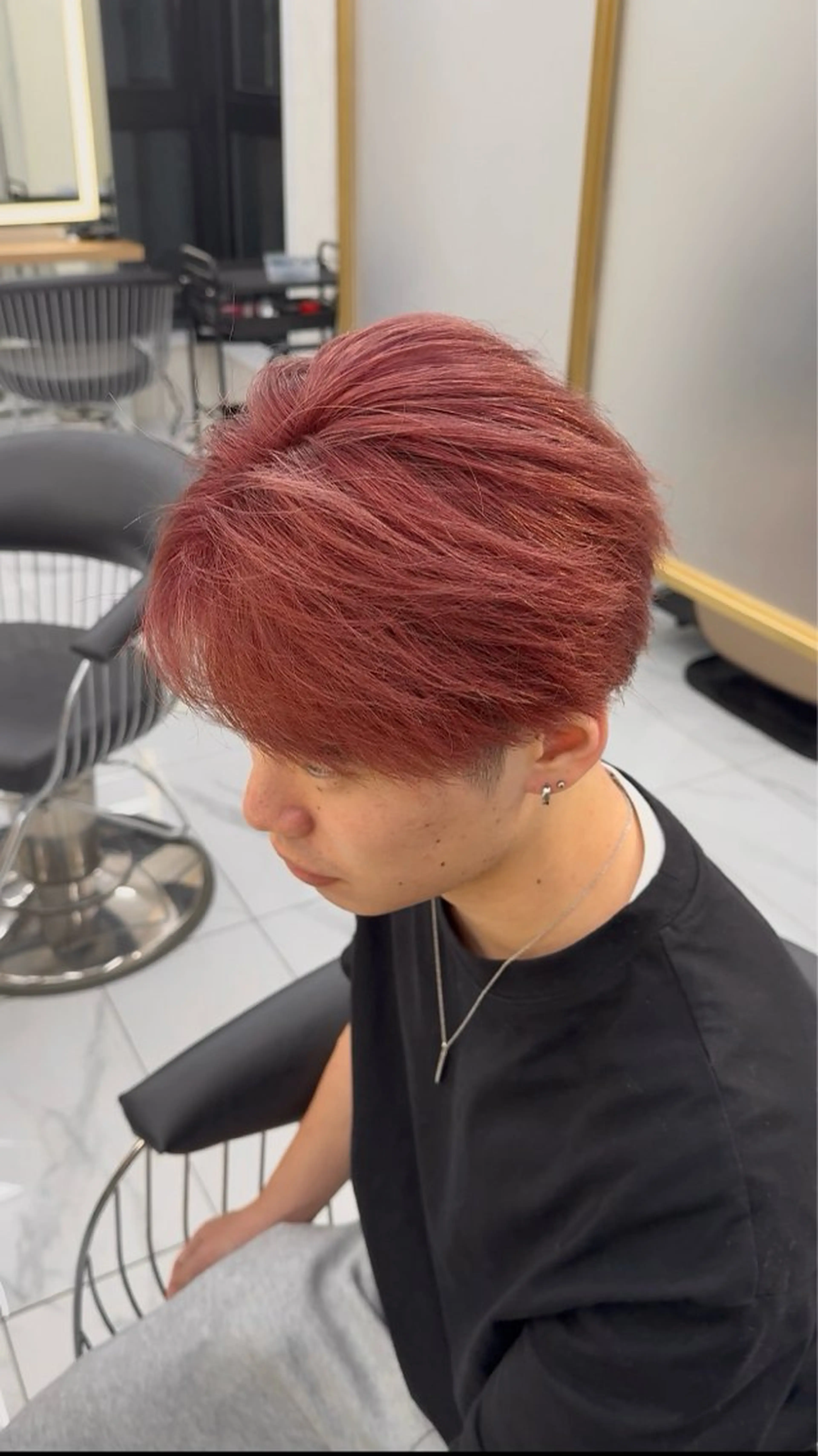 カラー バレイヤージュ ／ ユウイのヘアスタイル