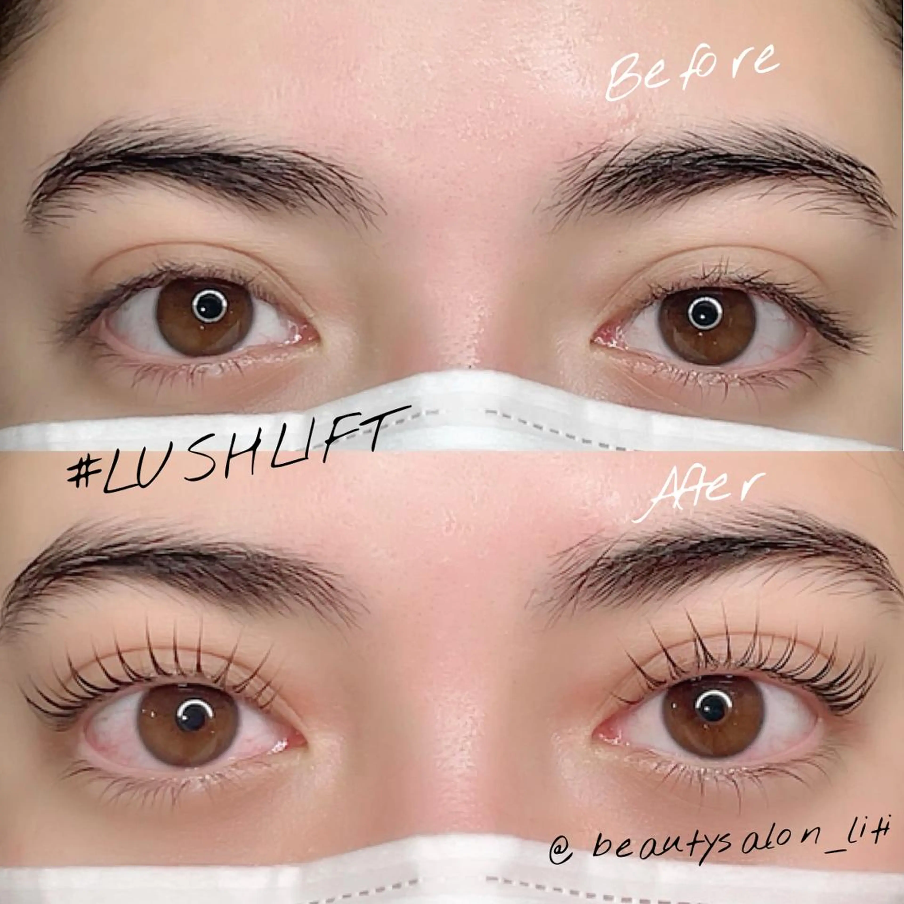 マツエク・マツパ Liti 恵比寿店 SAORIのマツエク・マツパデザイン