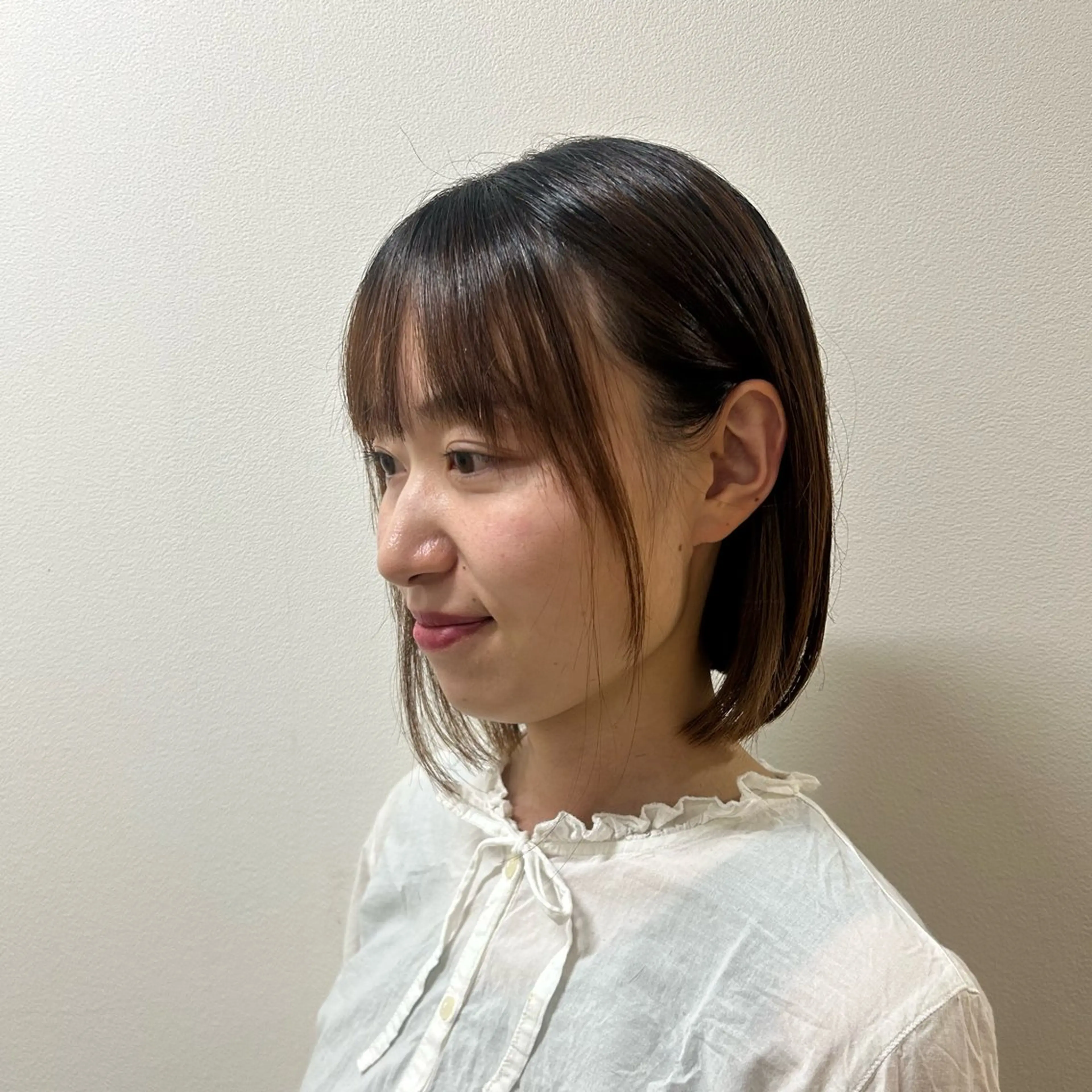 ミディアム ボブ レナークウィズ　北川 愛璃のヘアスタイル