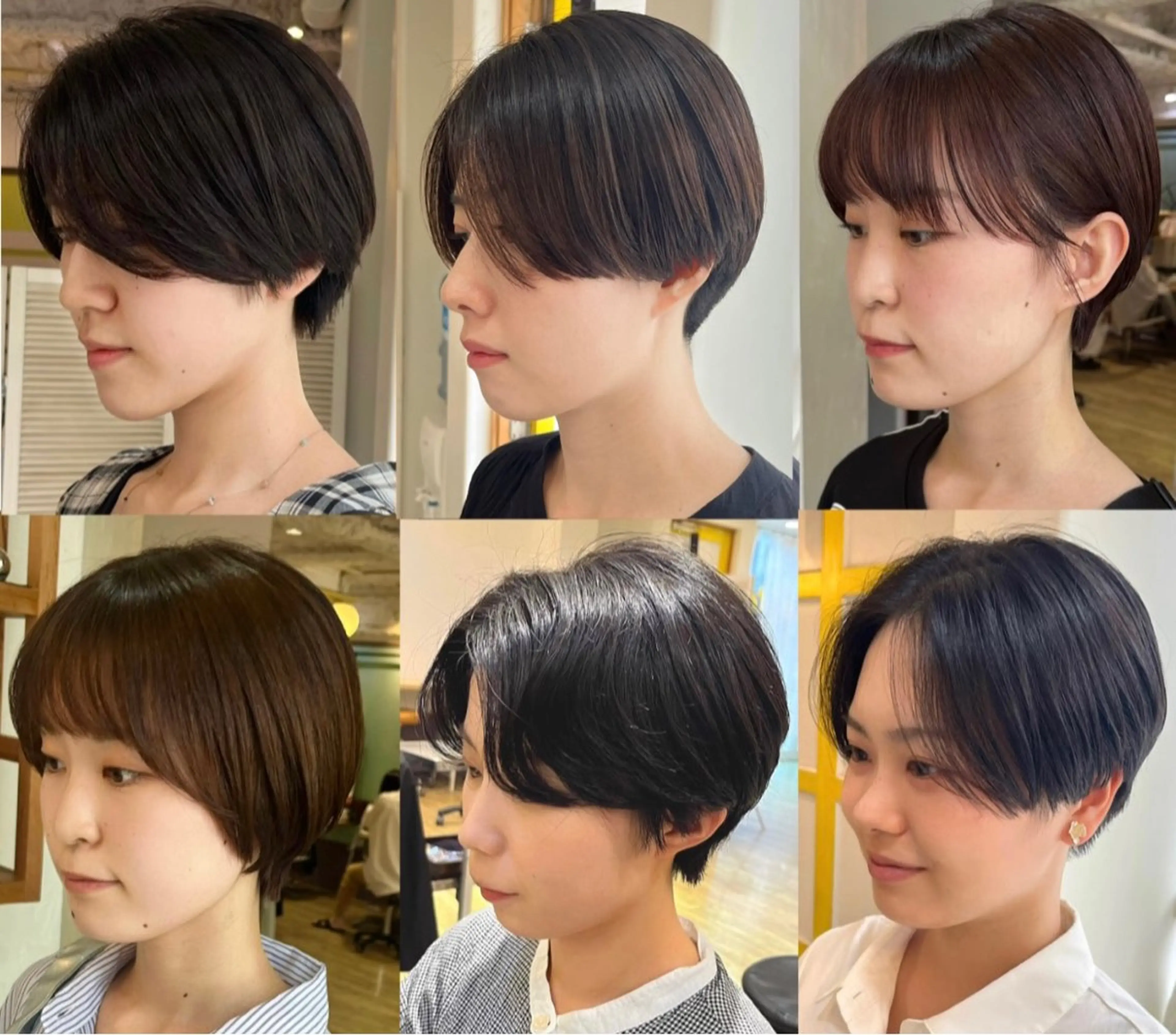 ショート カラー ショート/ボブ/透明 感カラー/高橋あみのヘアスタイル