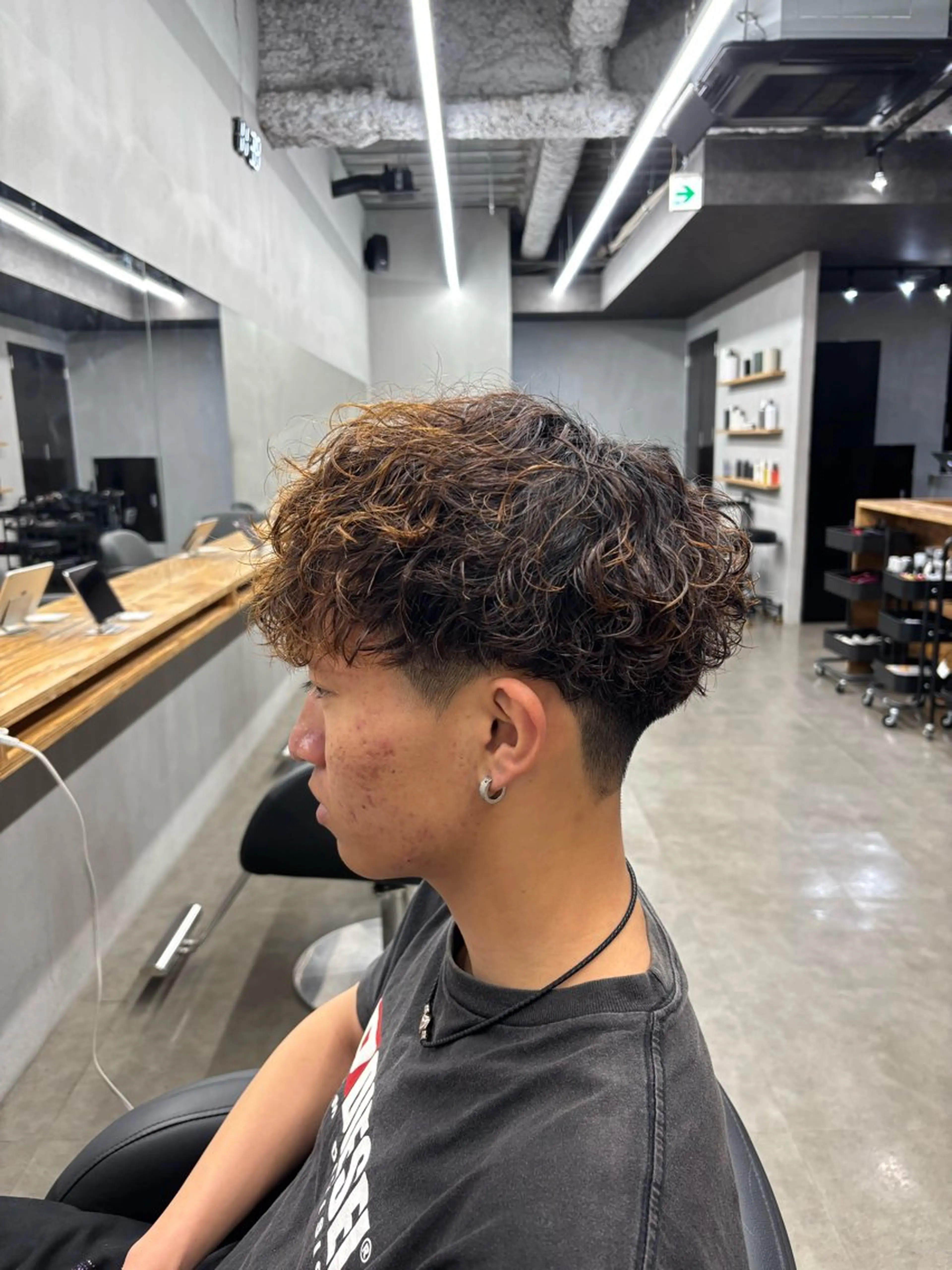 パーマ メンズ mono / Manatoのヘアスタイル