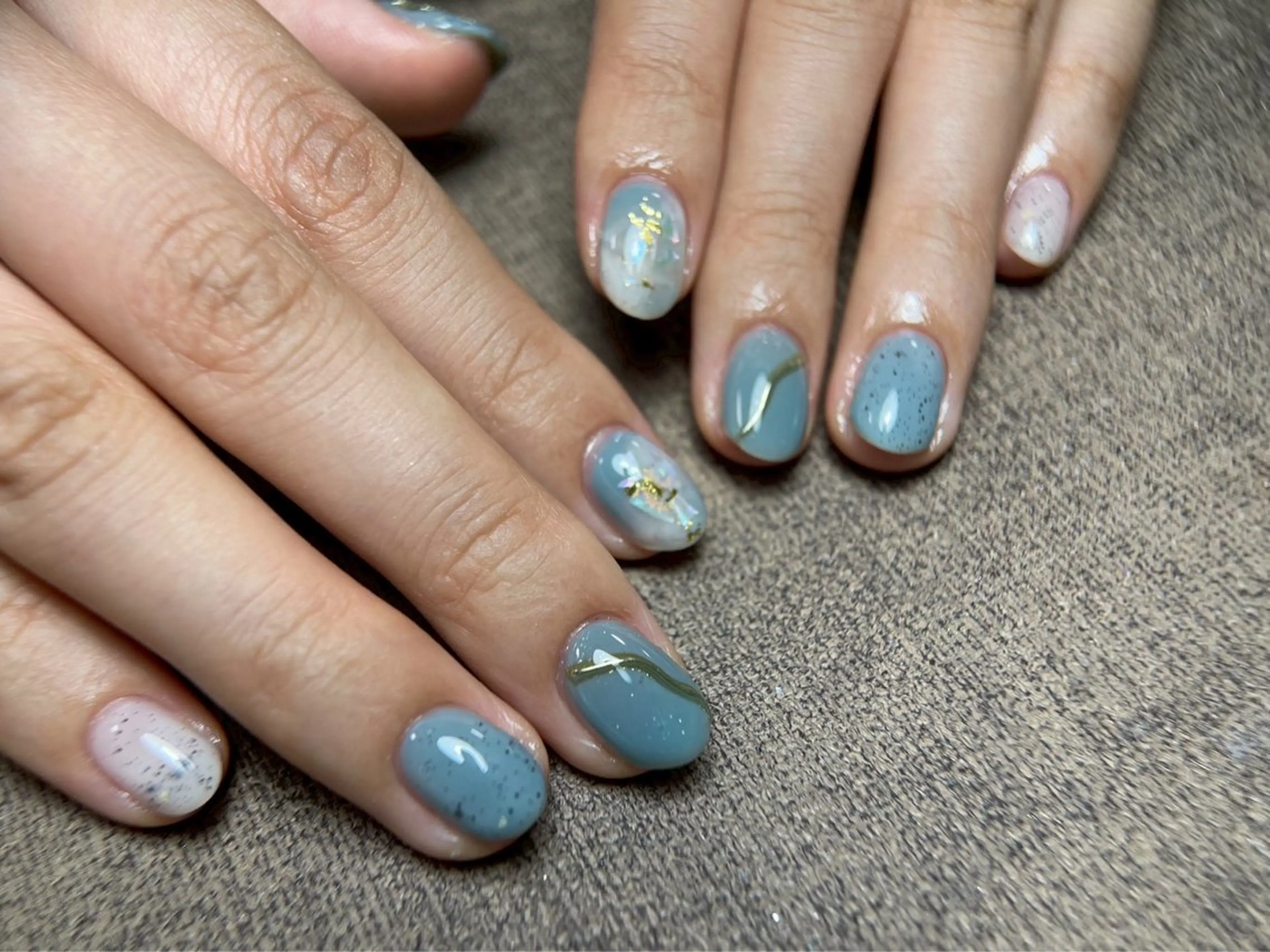 ショート ハンドネイル 28nails .thaoのネイルデザイン