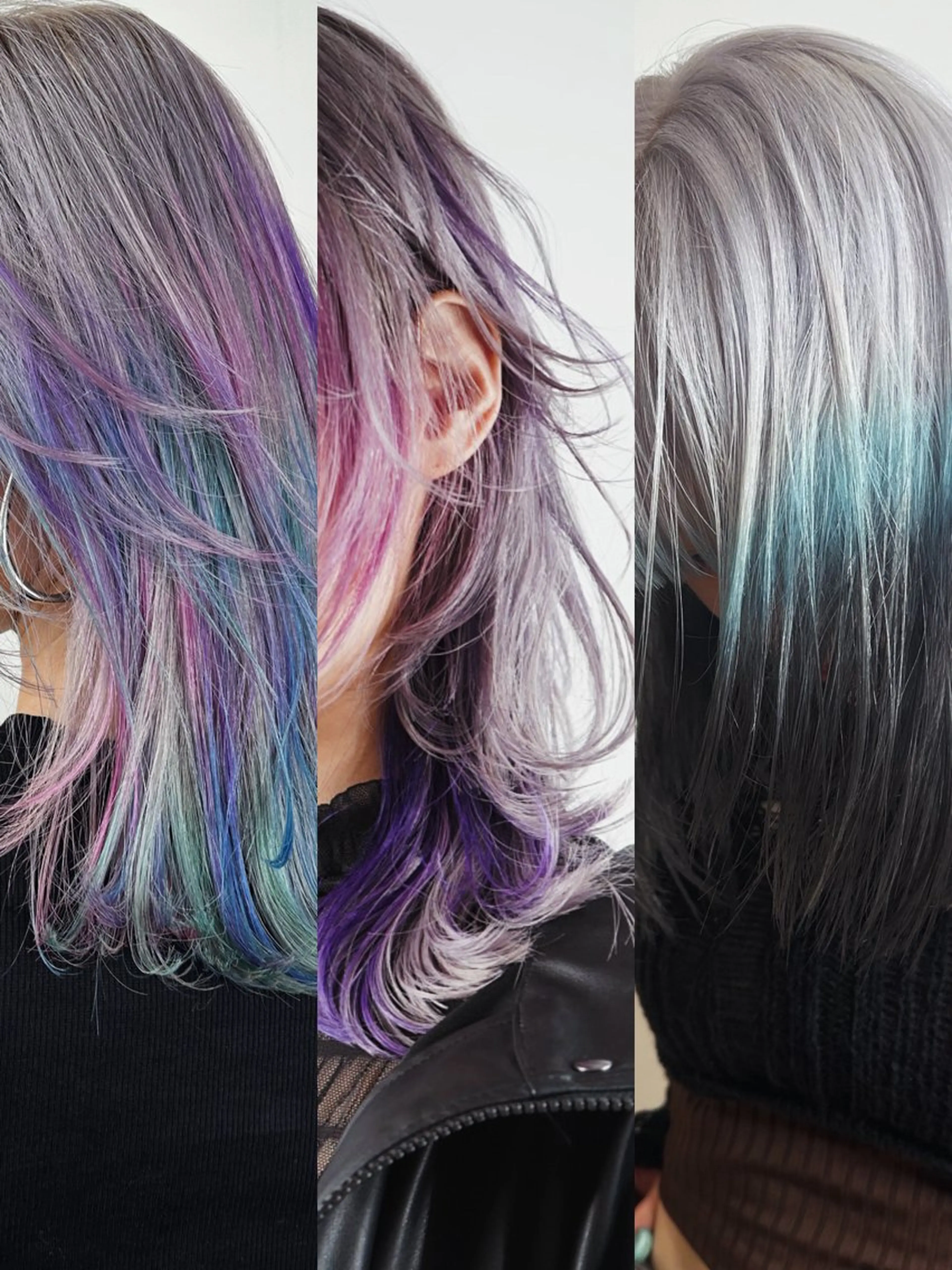 カラー デザインカラー 渋谷/プルエクステ/ ハイトーン/みきとのヘアスタイル