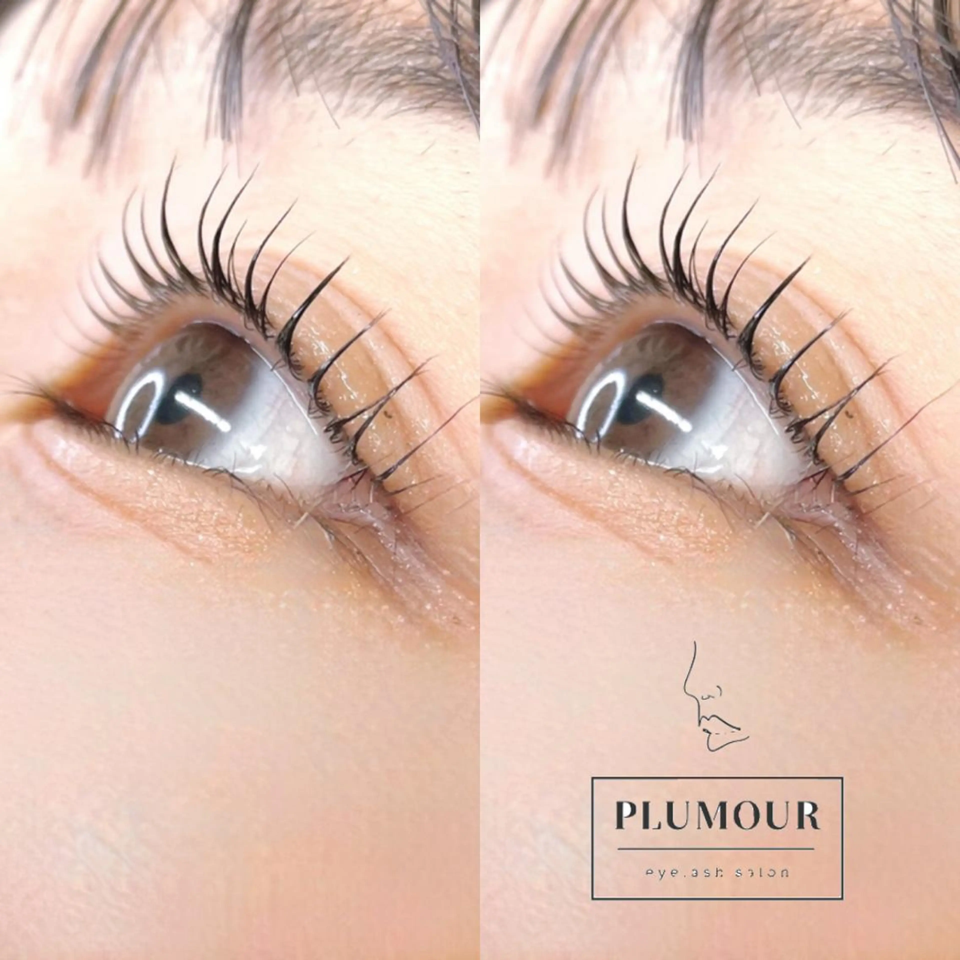 マツエク・マツパ 一重×まつ毛パーマ free nail ❤︎徳田のマツエク・マツパデザイン