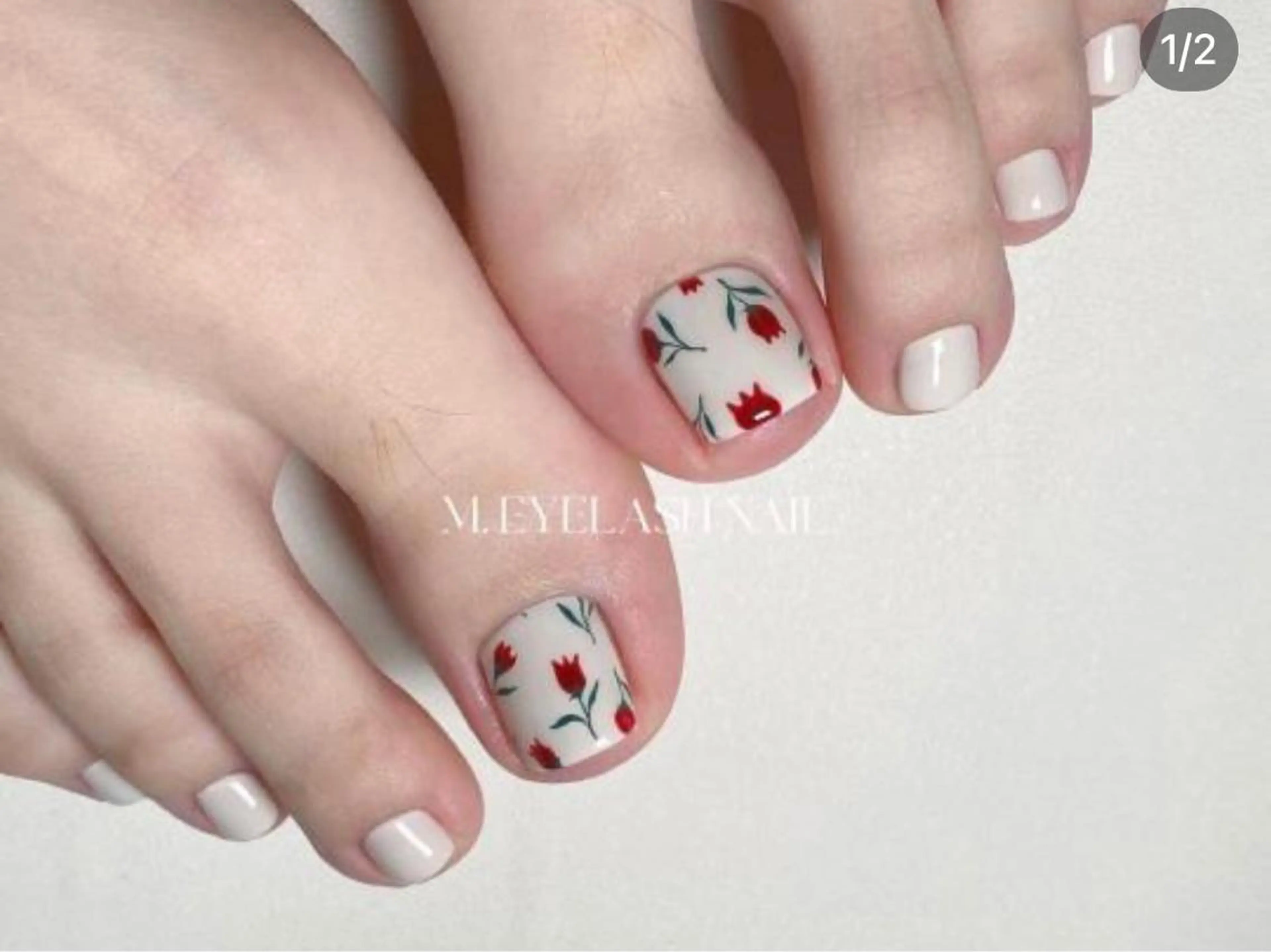 ネイル M🌷nail 長さだし専門店のネイルデザイン