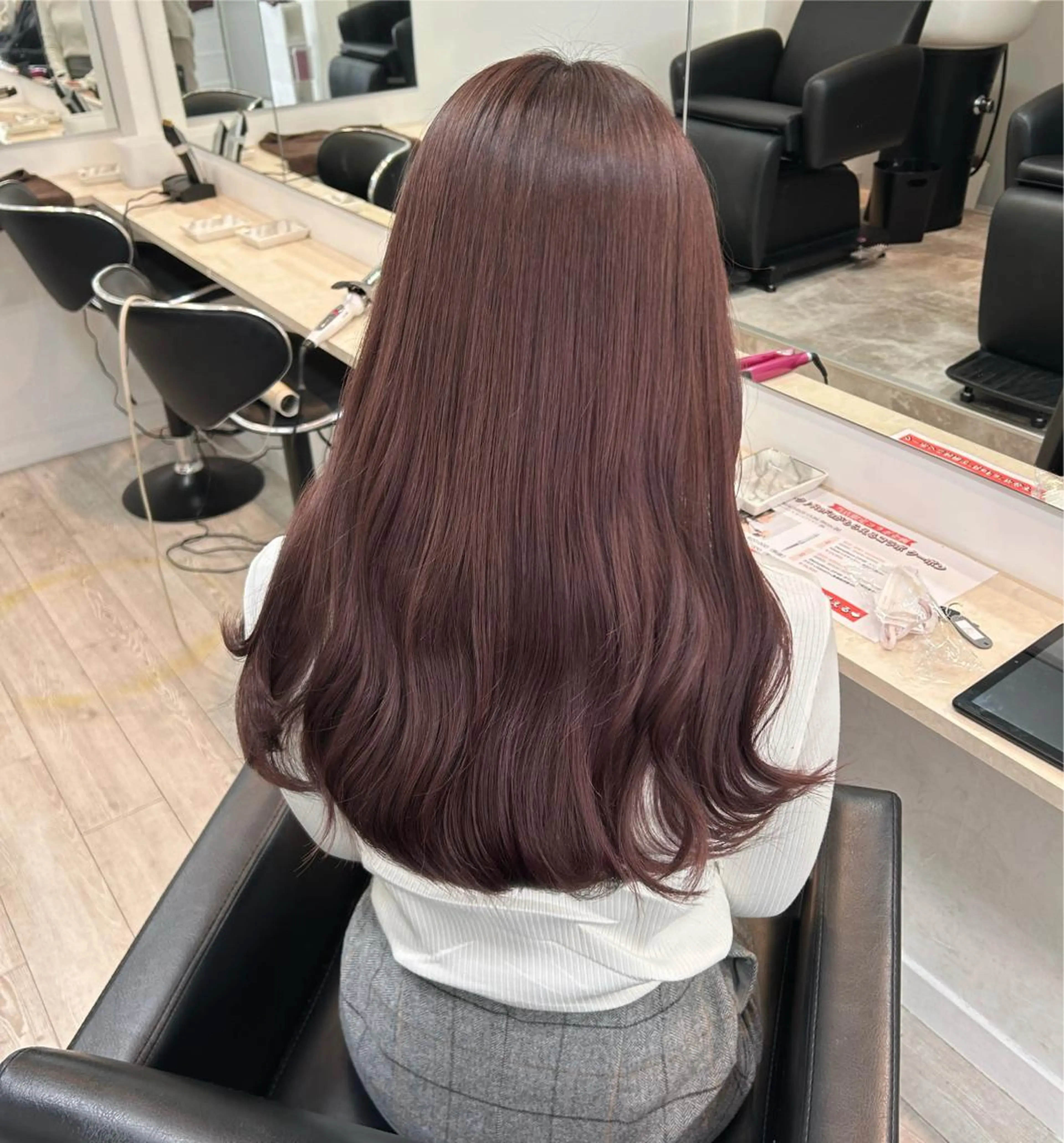 ロング カラー ヘアアレンジ 代表🎀 ふわモテ愛 され髪🩷yumiのヘアスタイル