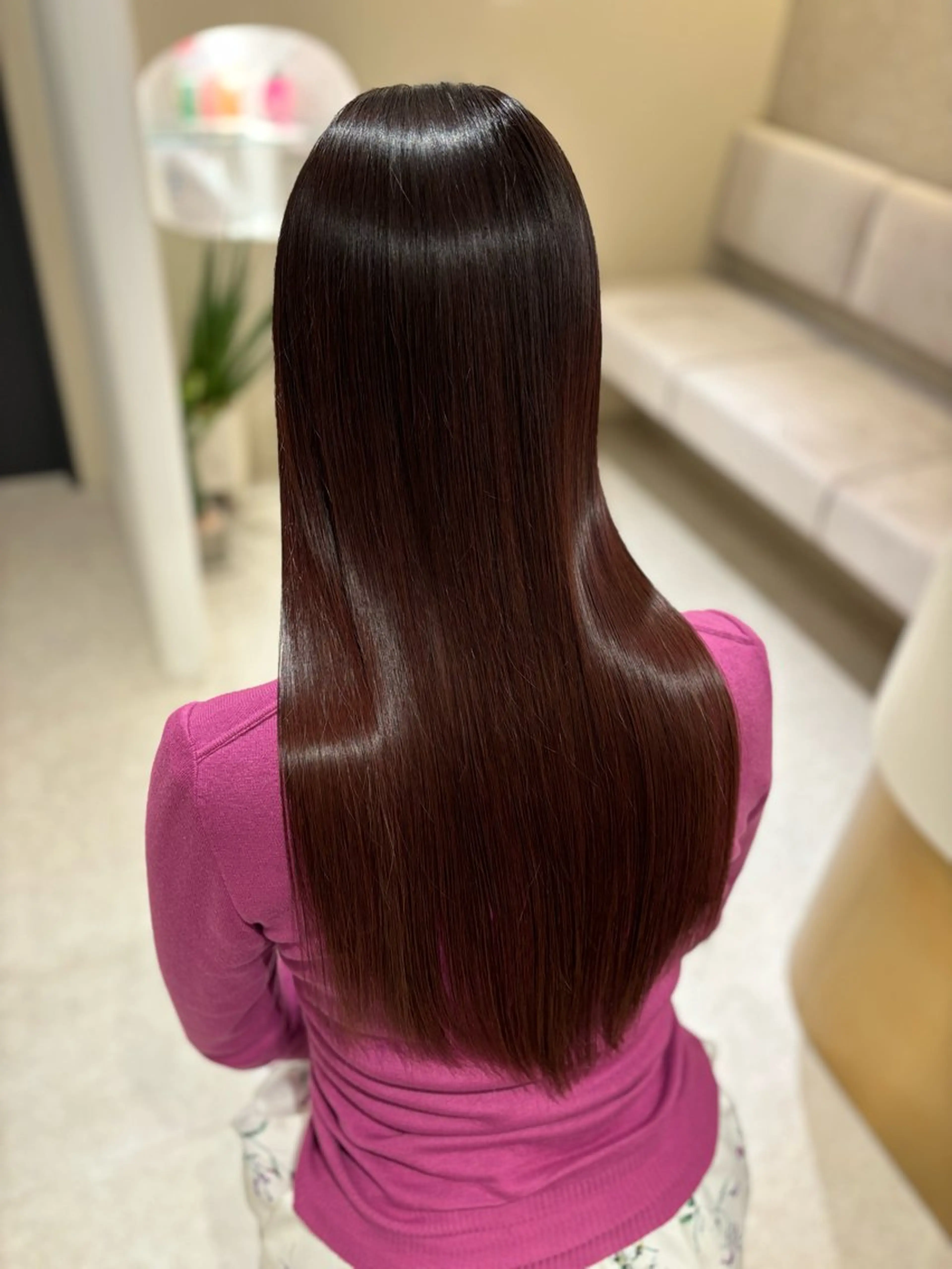 ロング 縮毛矯正 トリートメント ULTOWA/銀座 ERIのヘアスタイル