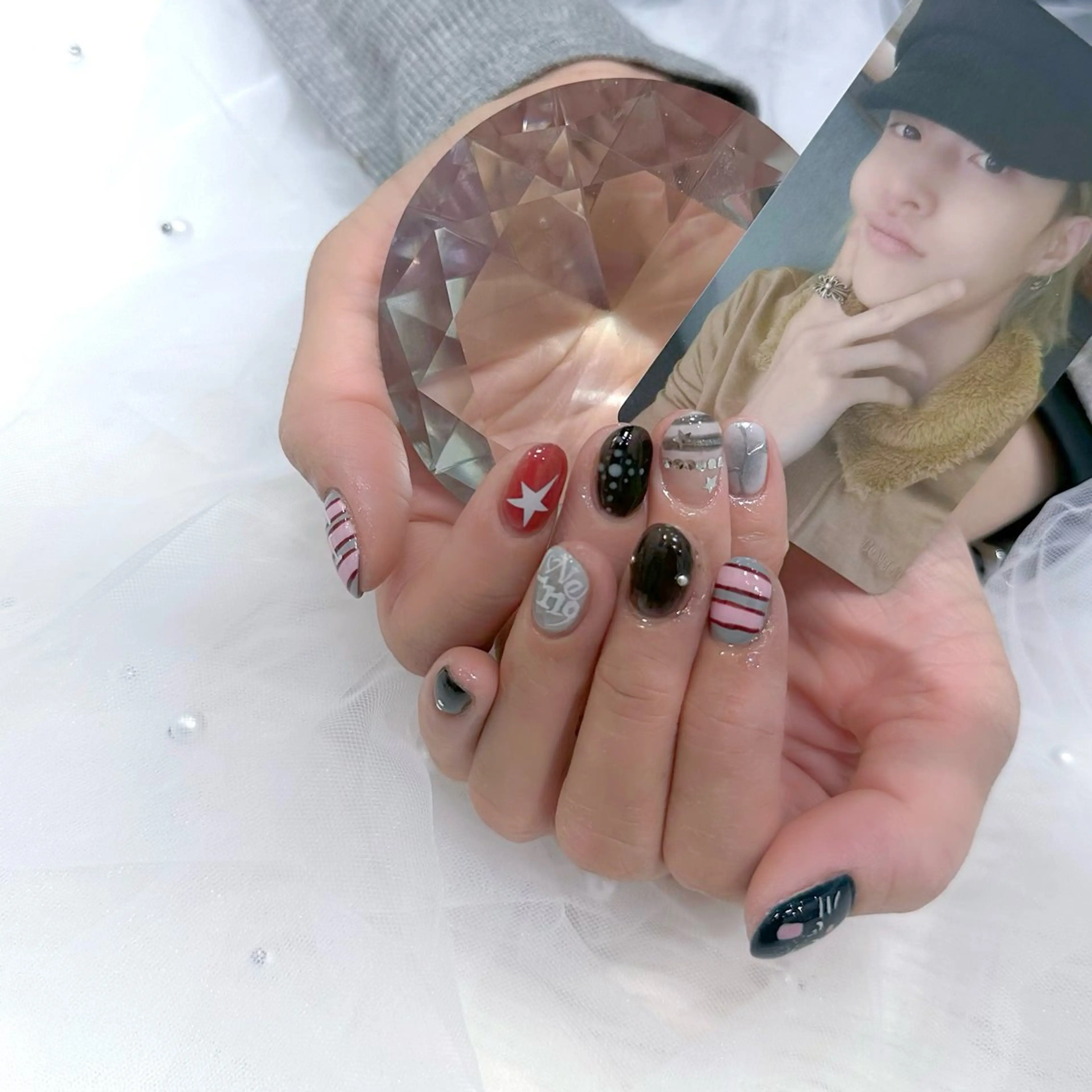 ネイル 韓国/オタクネイル 住道 :▶︎ Rioのネイルデザイン