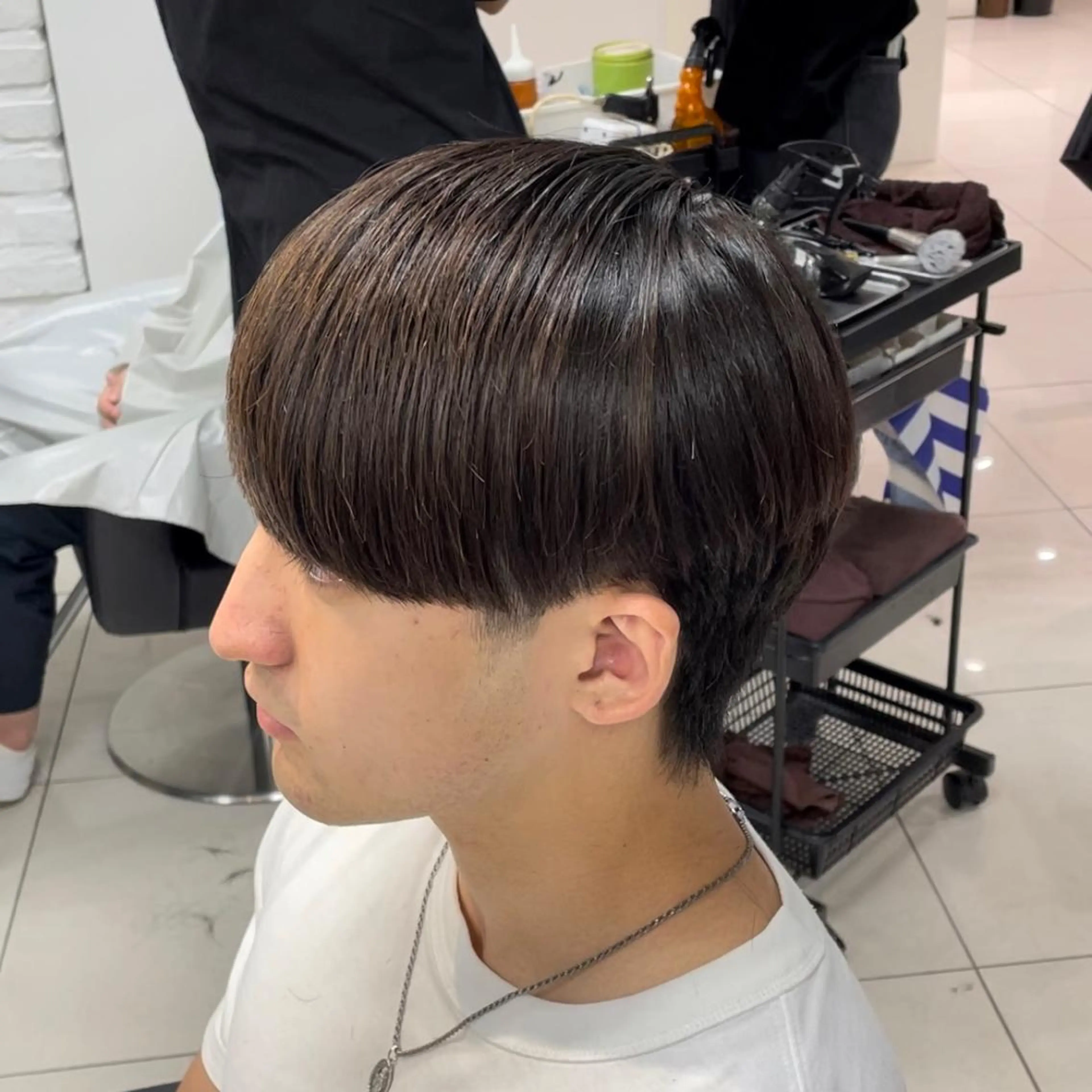 ショート パーマ メンズ メンズパーマ フェザーパーマ職人 🪶ryosukeのヘアスタイル