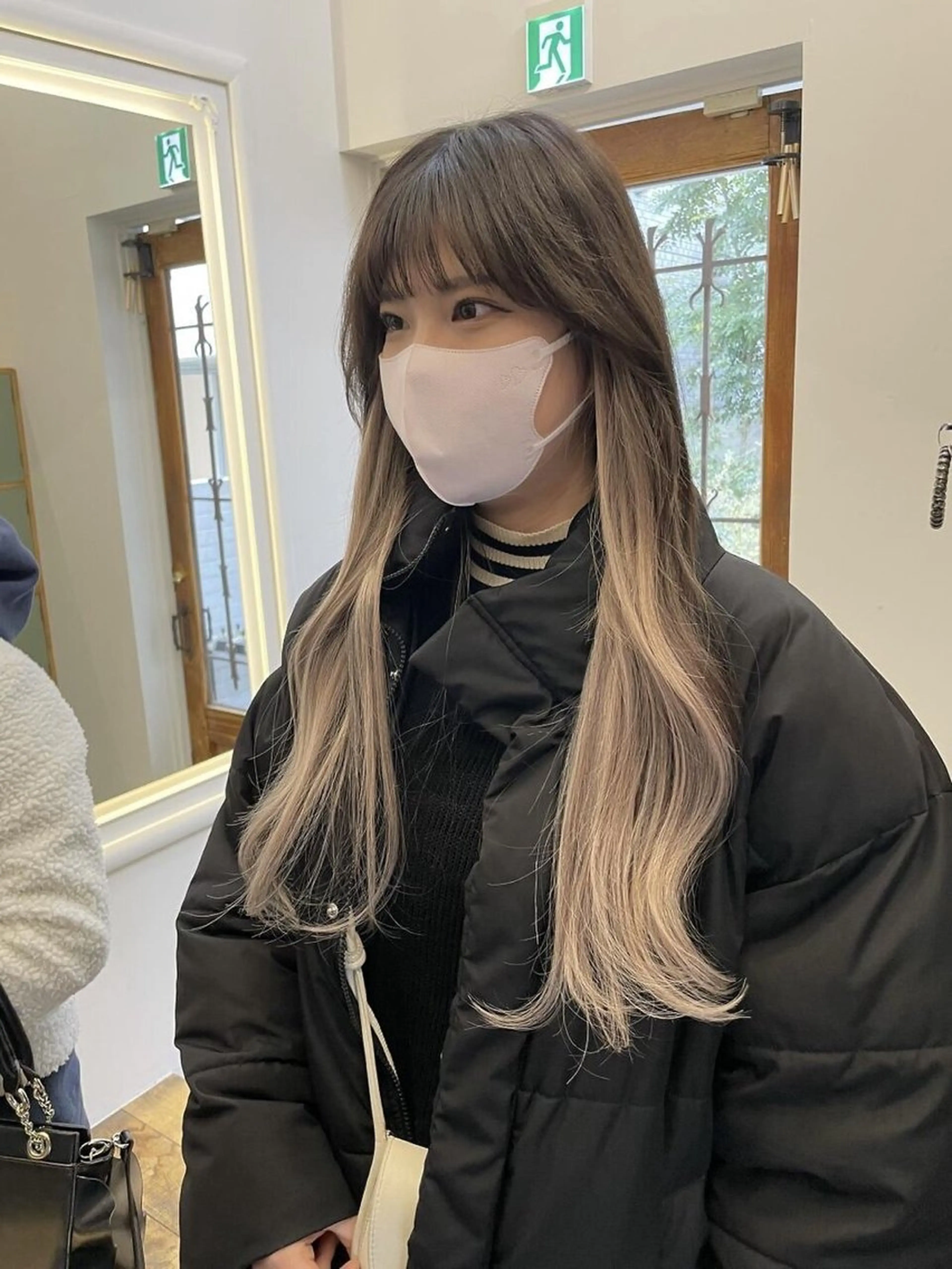 ロング シールエクステ ボブ エクステ ロング 吉村 憂々のヘアスタイル