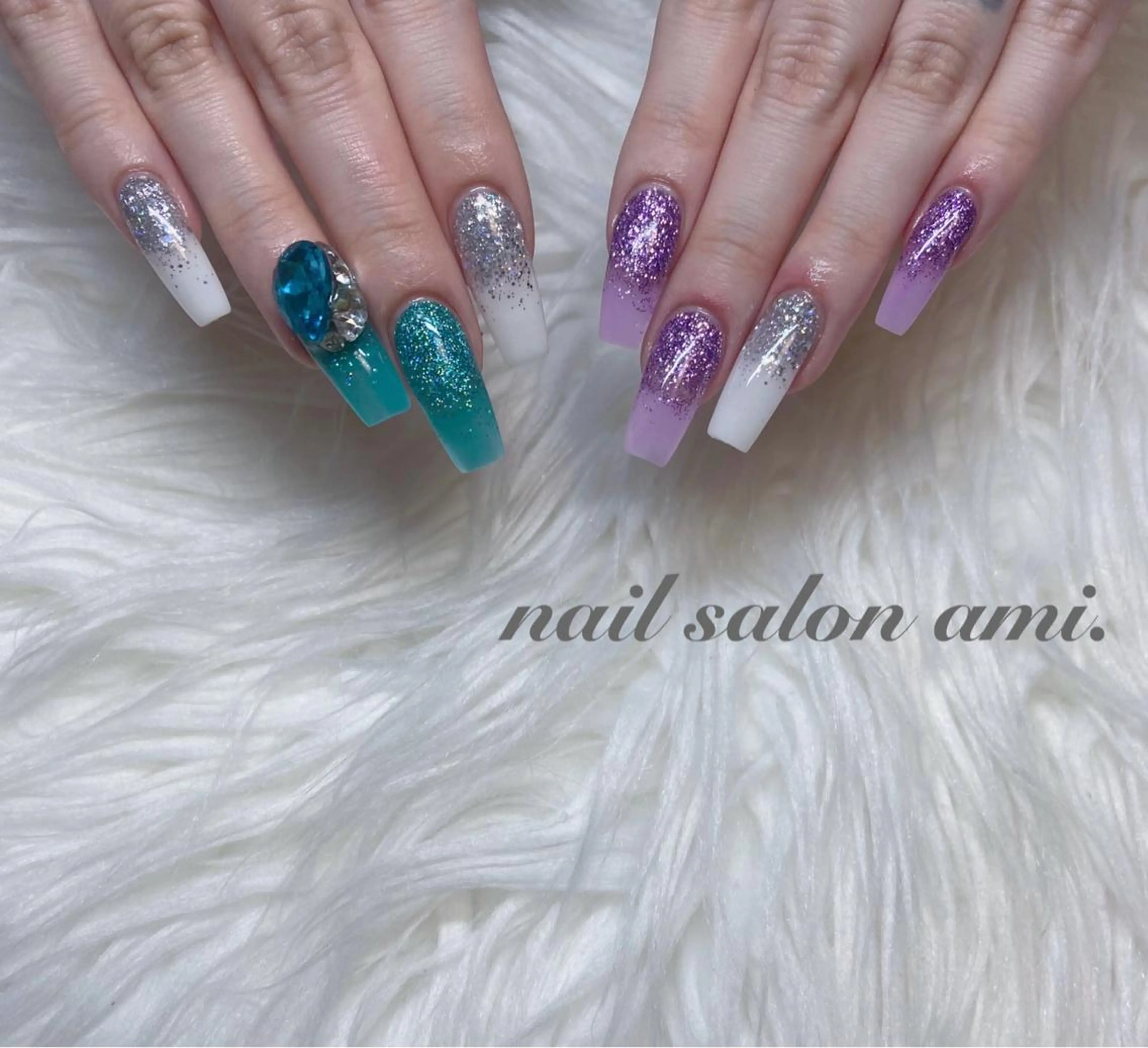 ミディアム ネイル nail salon amiのネイルデザイン