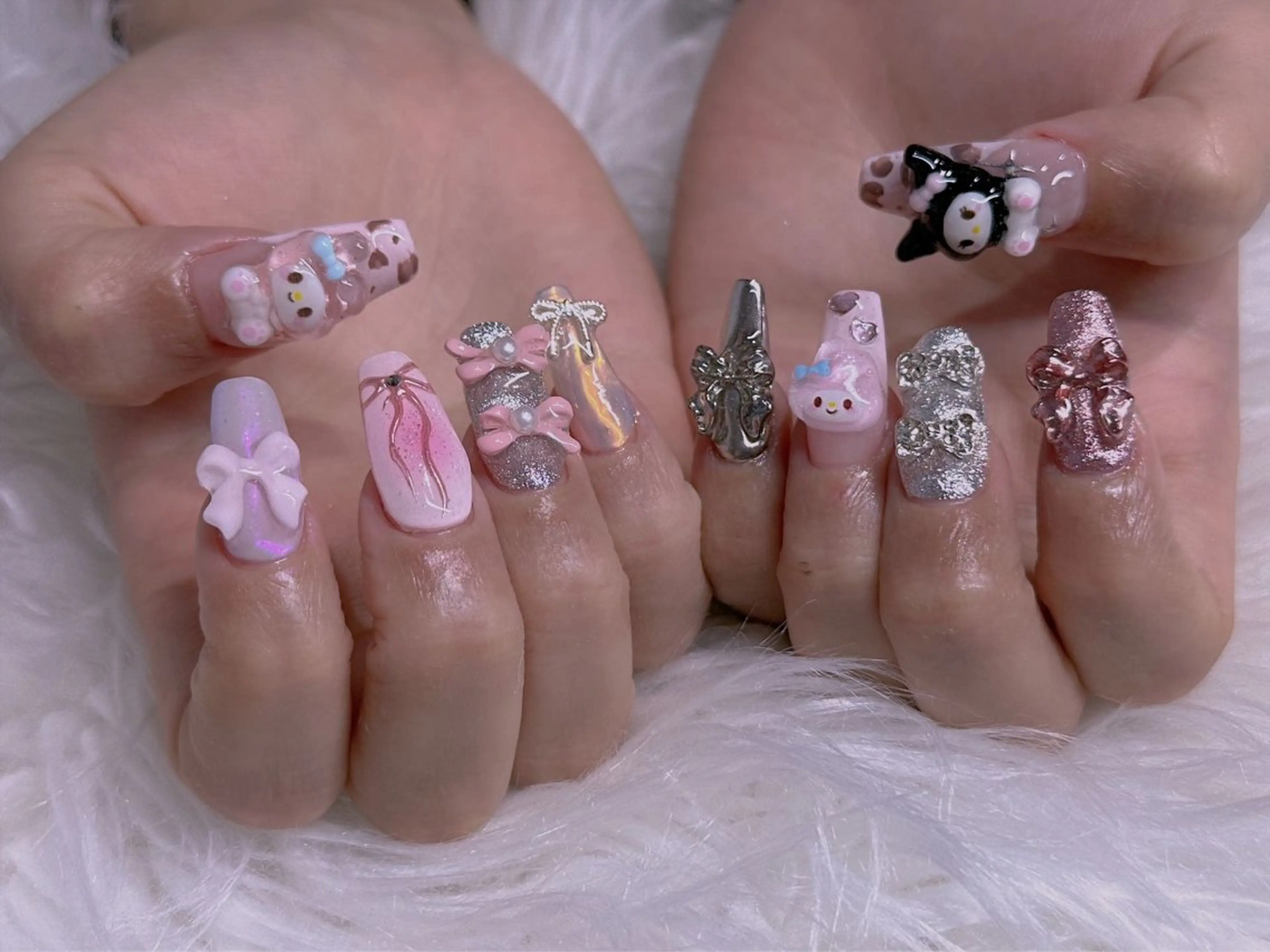 ネイル 長さだし専門店 M2　rikaのネイルデザイン