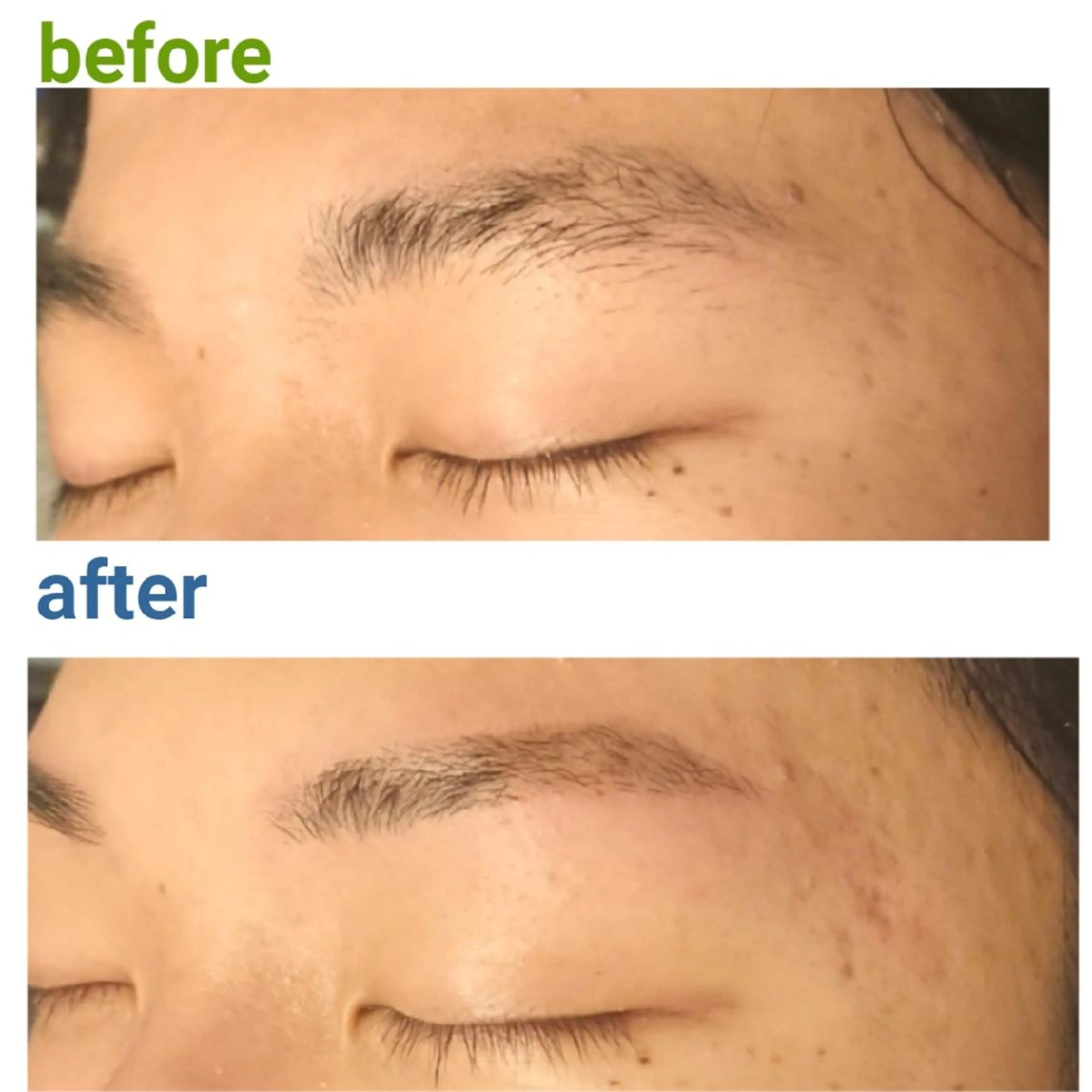 メンズ マツエク・マツパ ワックス脱毛 口コミ高評価🌠眉と まつ毛の専門MIKIのマツエク・マツパデザイン