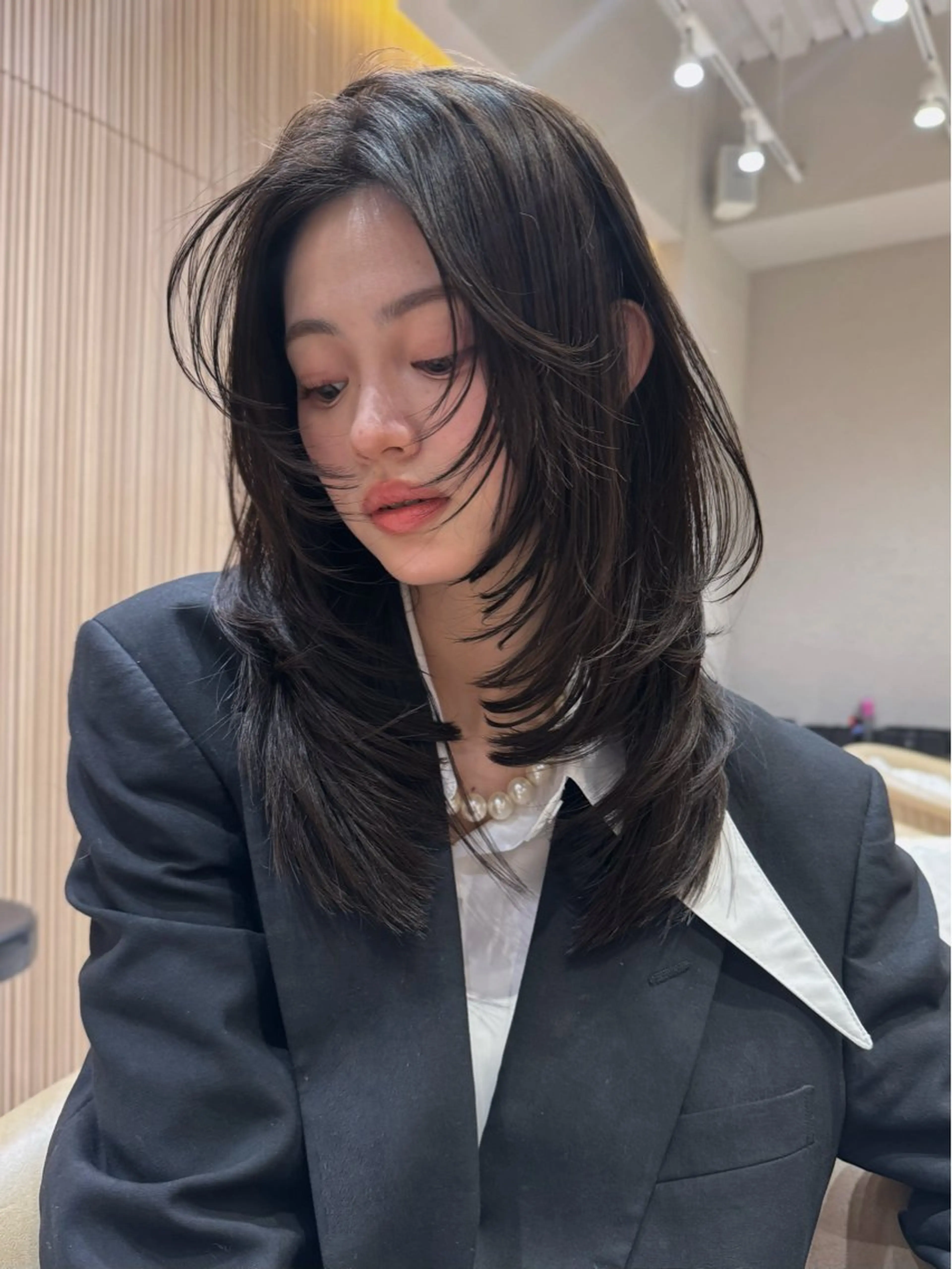 ロング カット ヘアカラー 🩵縮毛矯正・ボブ 岩原朋也🩵のヘアスタイル