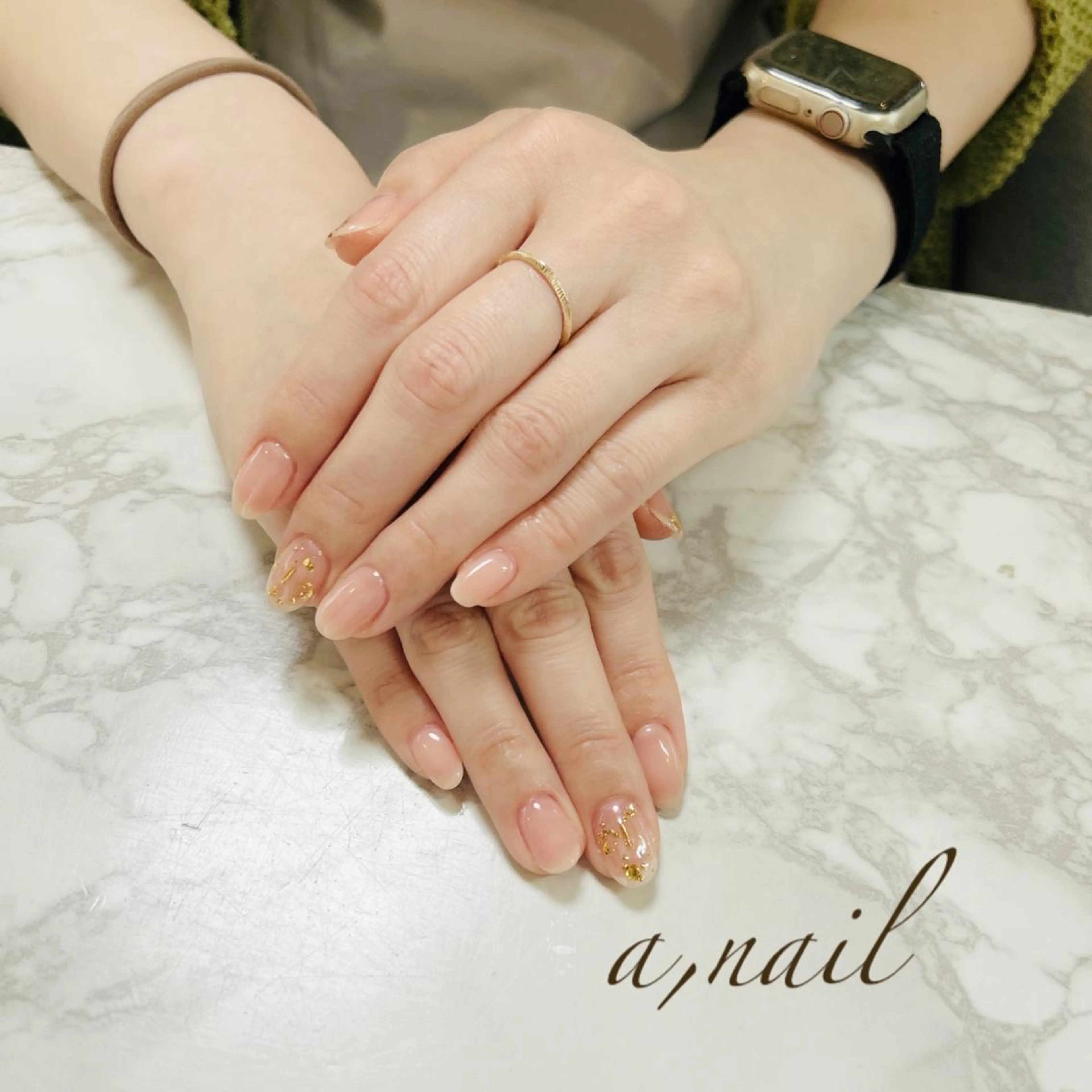 ネイル ジェルネイル グラデーション オフィスネイル ワンカラーネイル シンプルネイル ハンドネイル ネイルサロン エーネイルのネイルデザイン