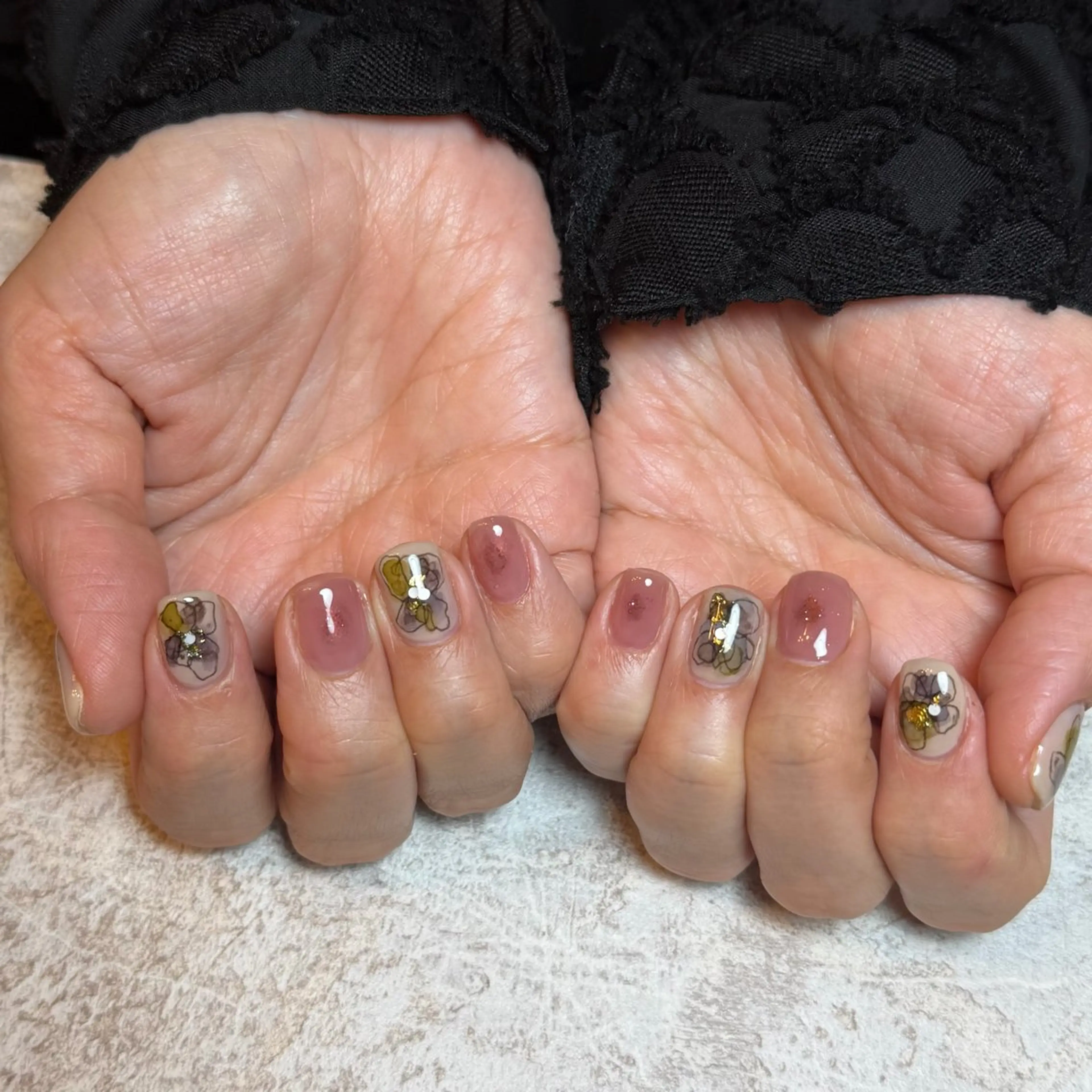 ネイル 自由が丘サロン あやめ💅のネイルデザイン