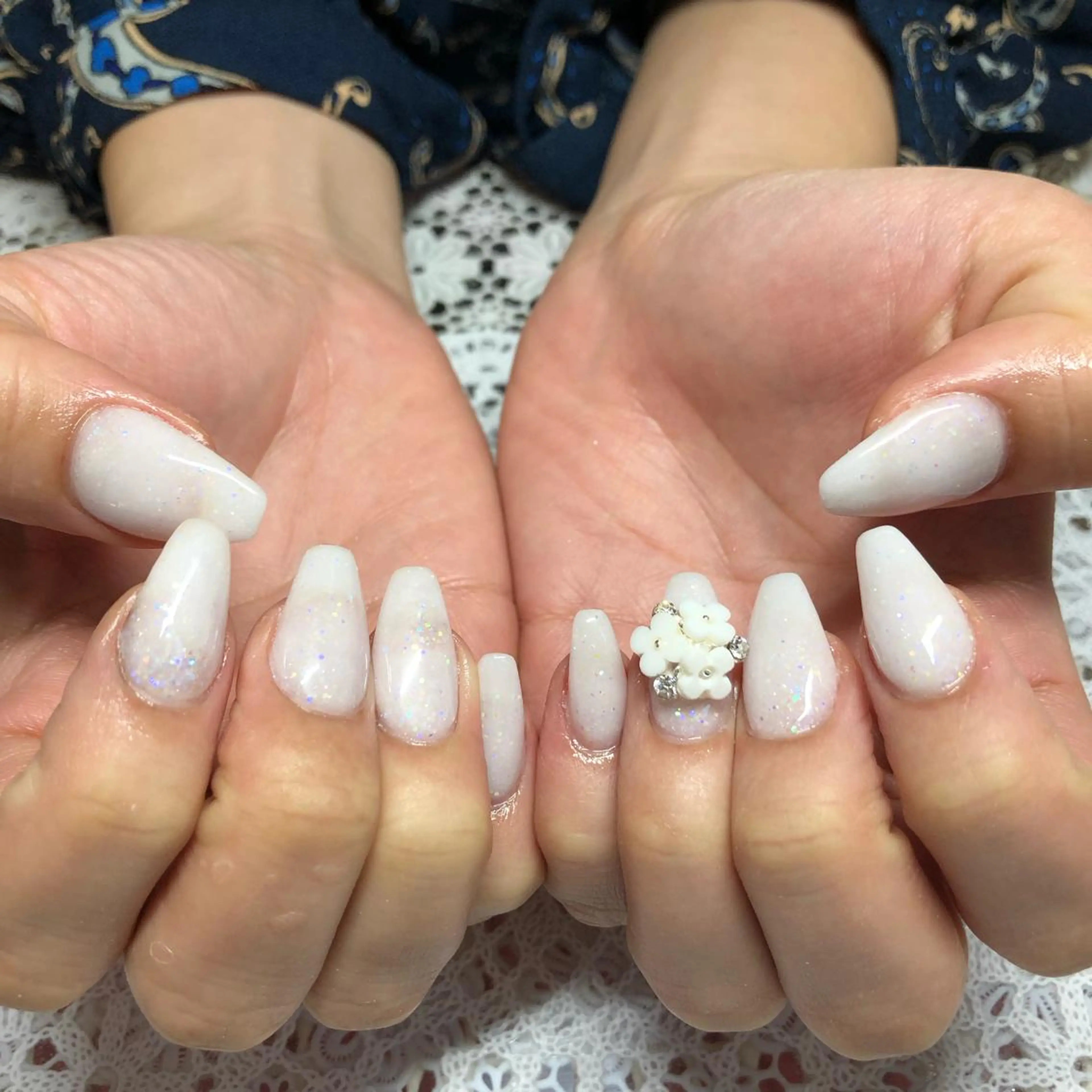 ネイル フラワーネイル スカルプネイル J terrace Nailのネイルデザイン