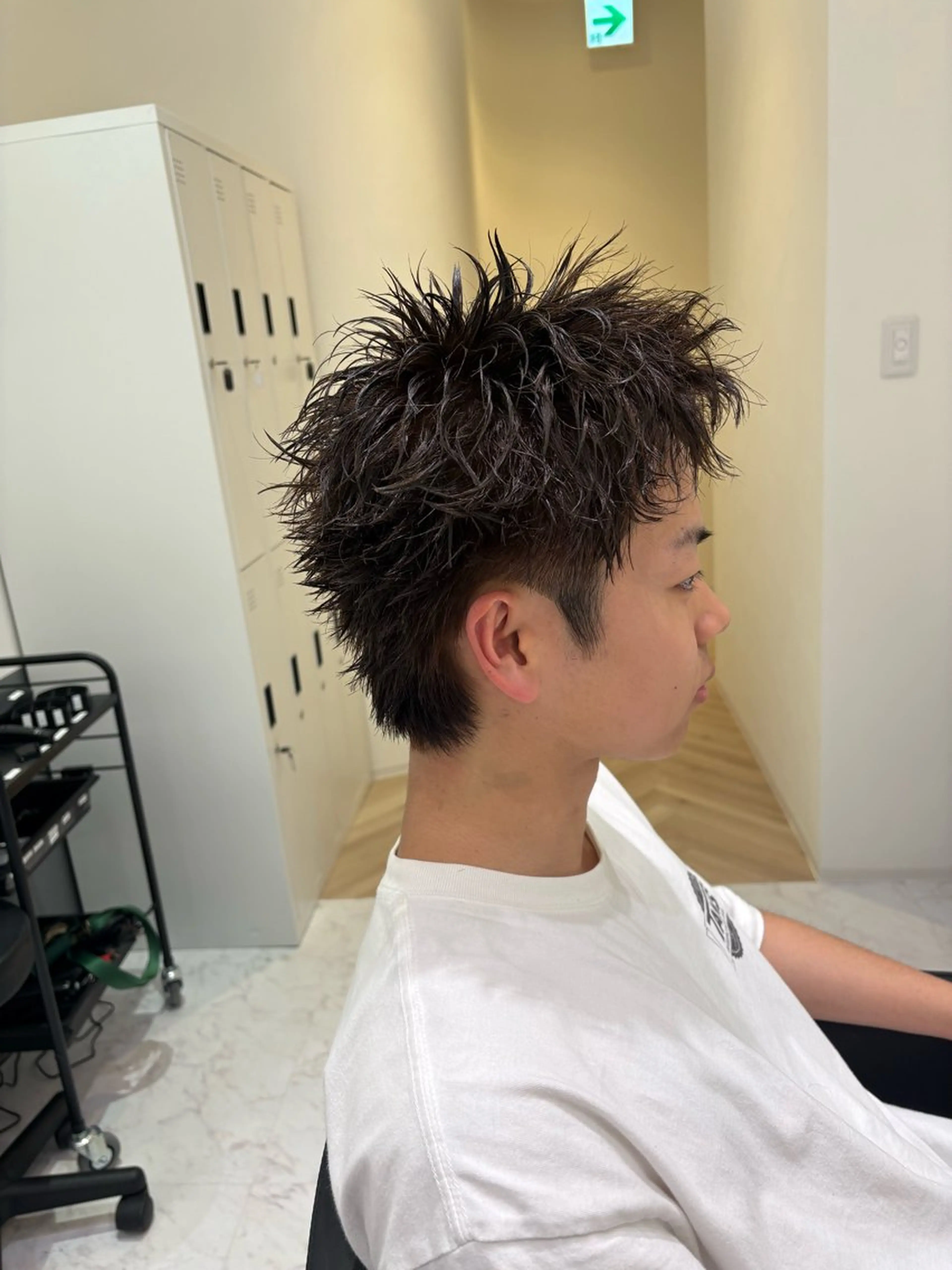 ショート メンズ カット 水口 碧斗のヘアスタイル