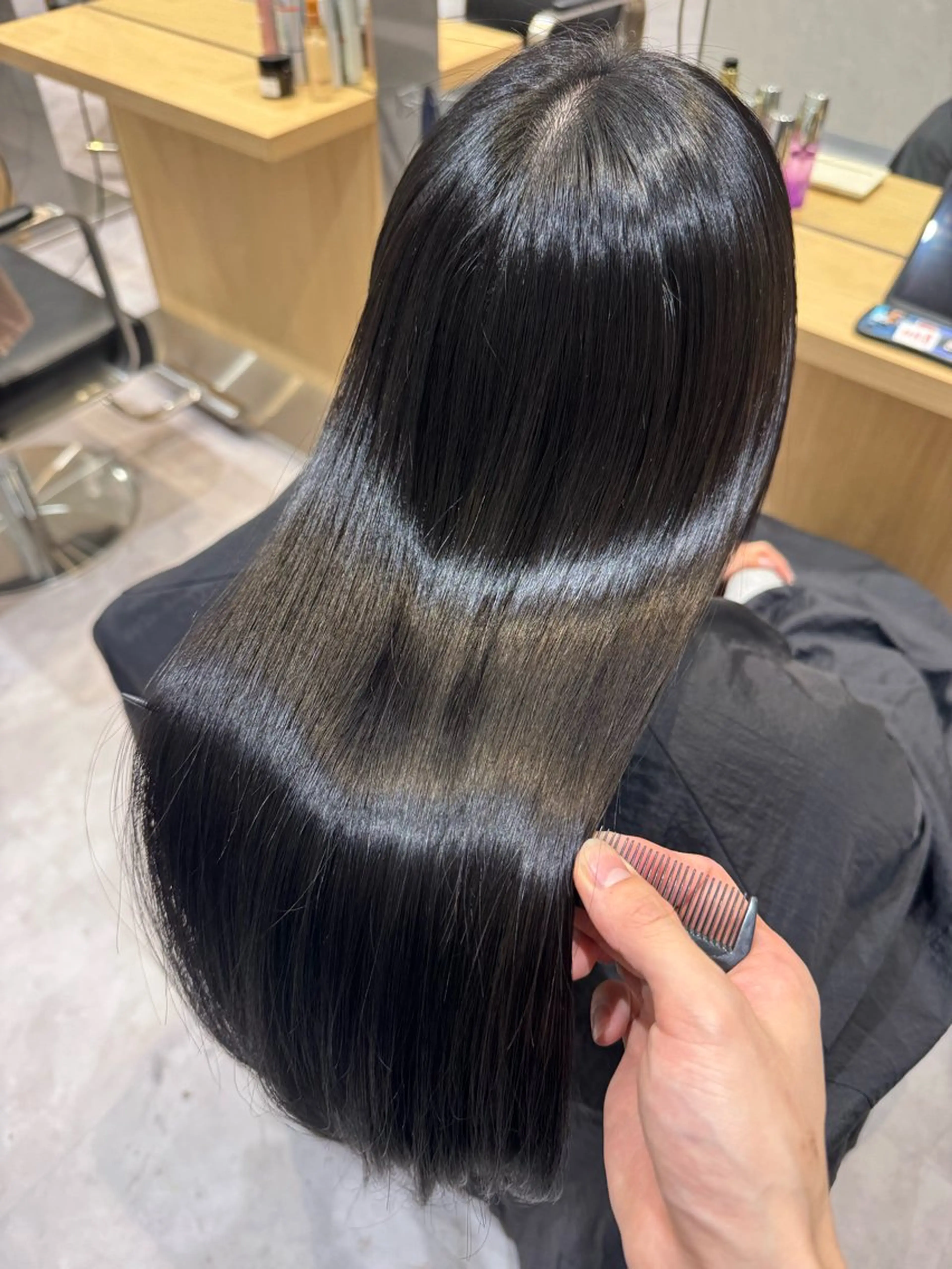 ロング ヘアカラー トリートメント メンズカットモデル/ 栄 伊藤 翔哉のヘアスタイル