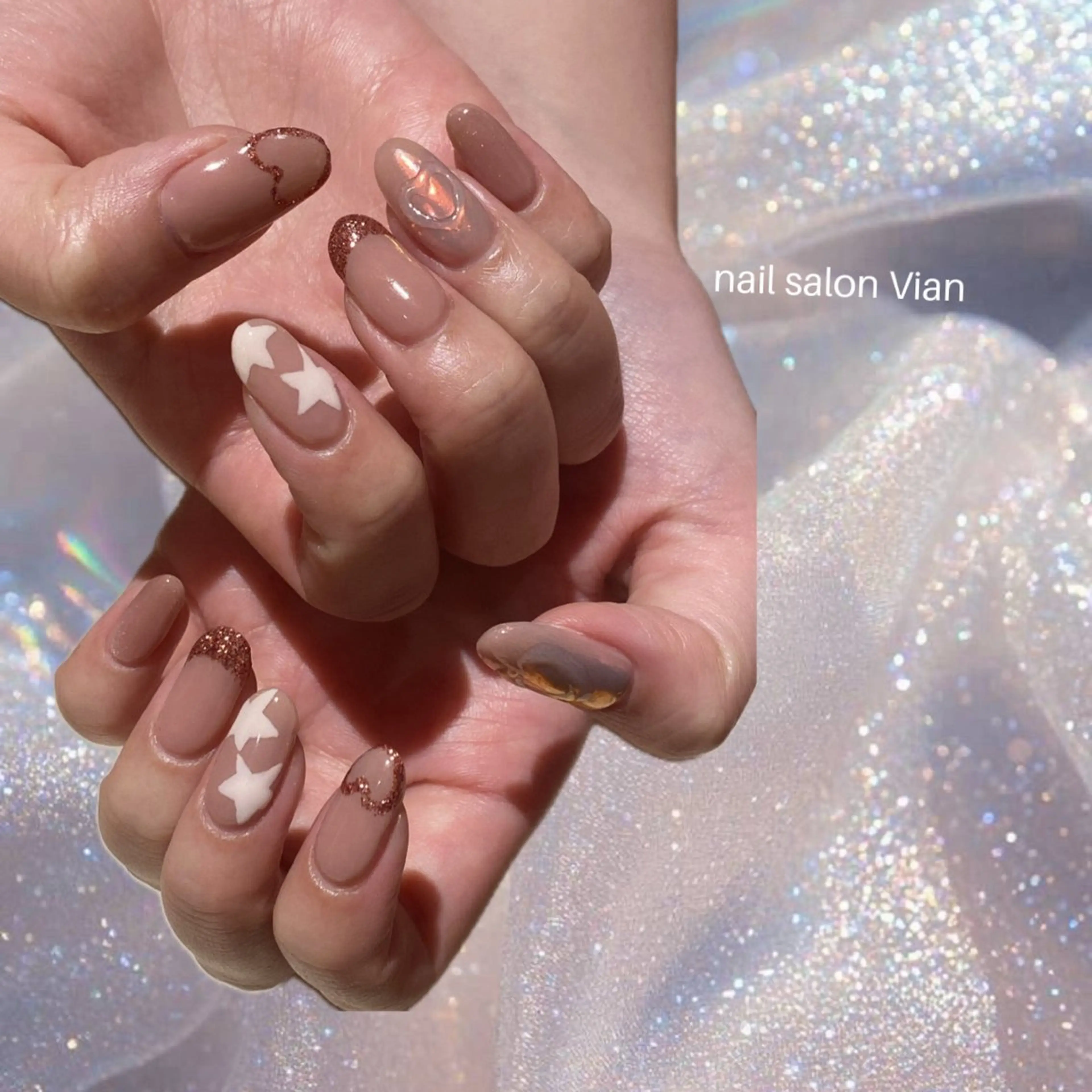 【練習コース】ハンドデザイン持ち込みアート150分（ぷっくりアートは全てこちら）➕オフ🪽🛋️オフ無料ジェルネイルの写真