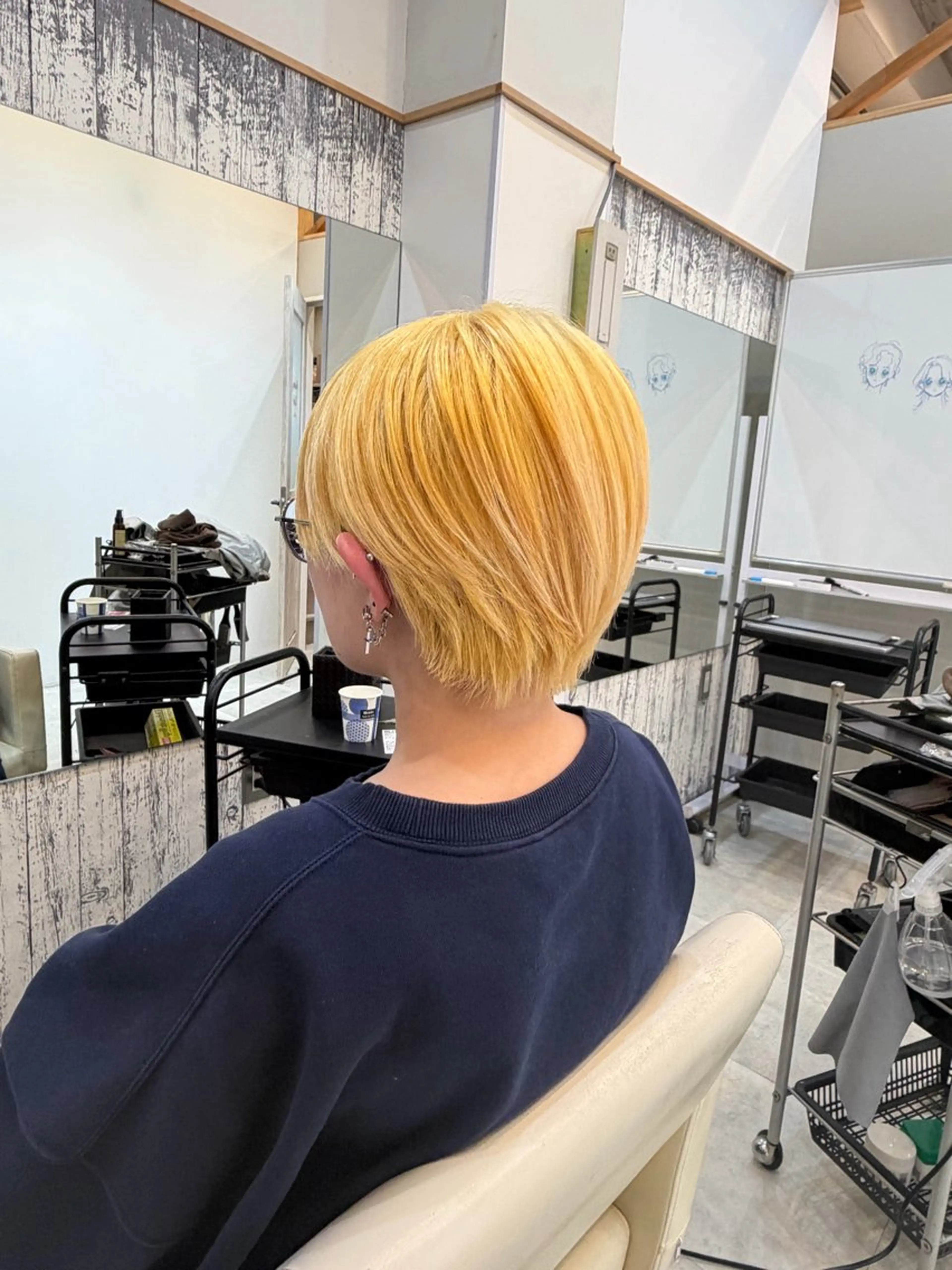 ショート ハンサムショート ショートヘア ななる ／モデル様募集中‼️のヘアスタイル