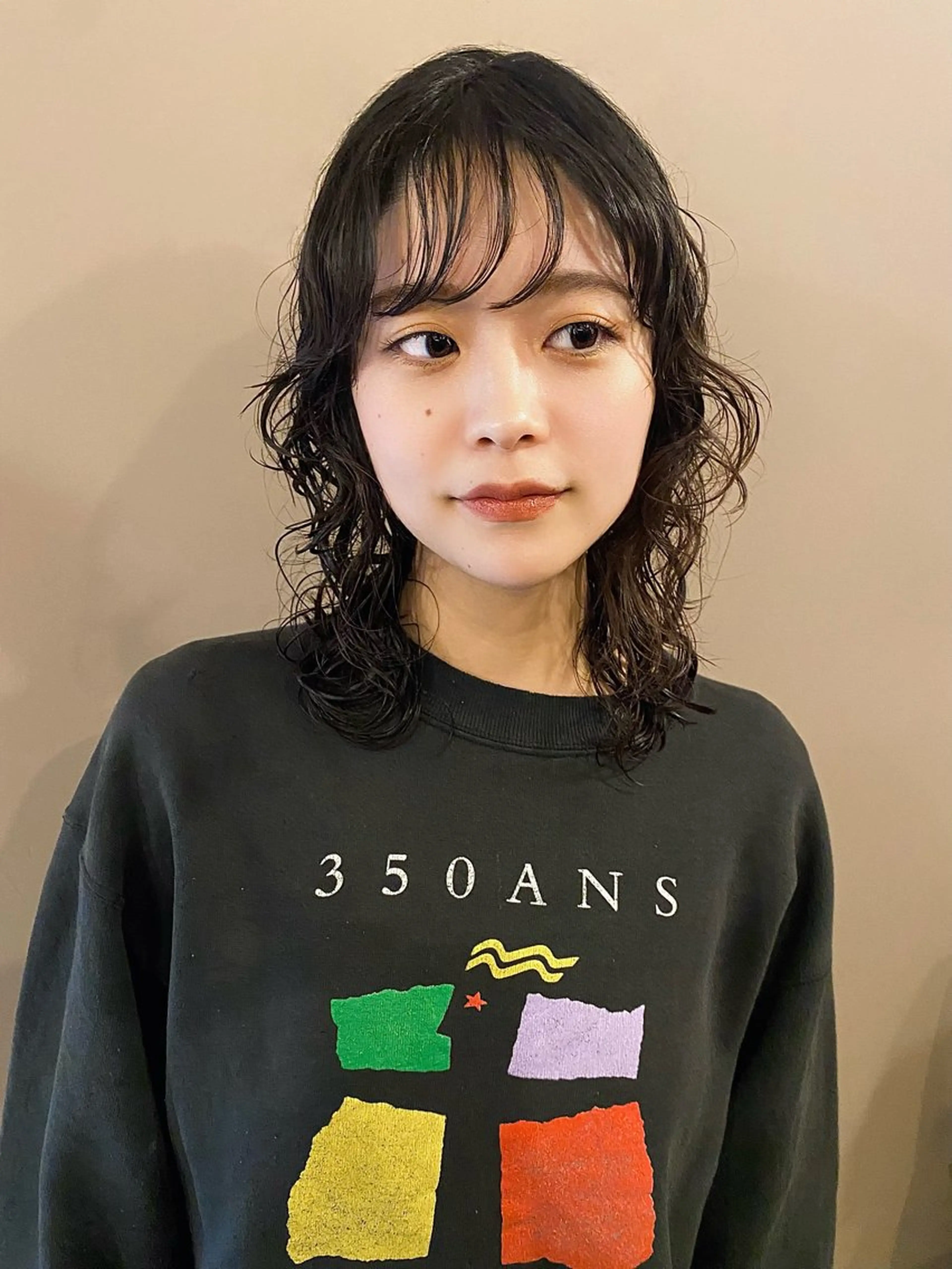 ミディアム ミディアムパーマ ウルフカット MIKO☺︎ SOYON大宮2号店のヘアスタイル