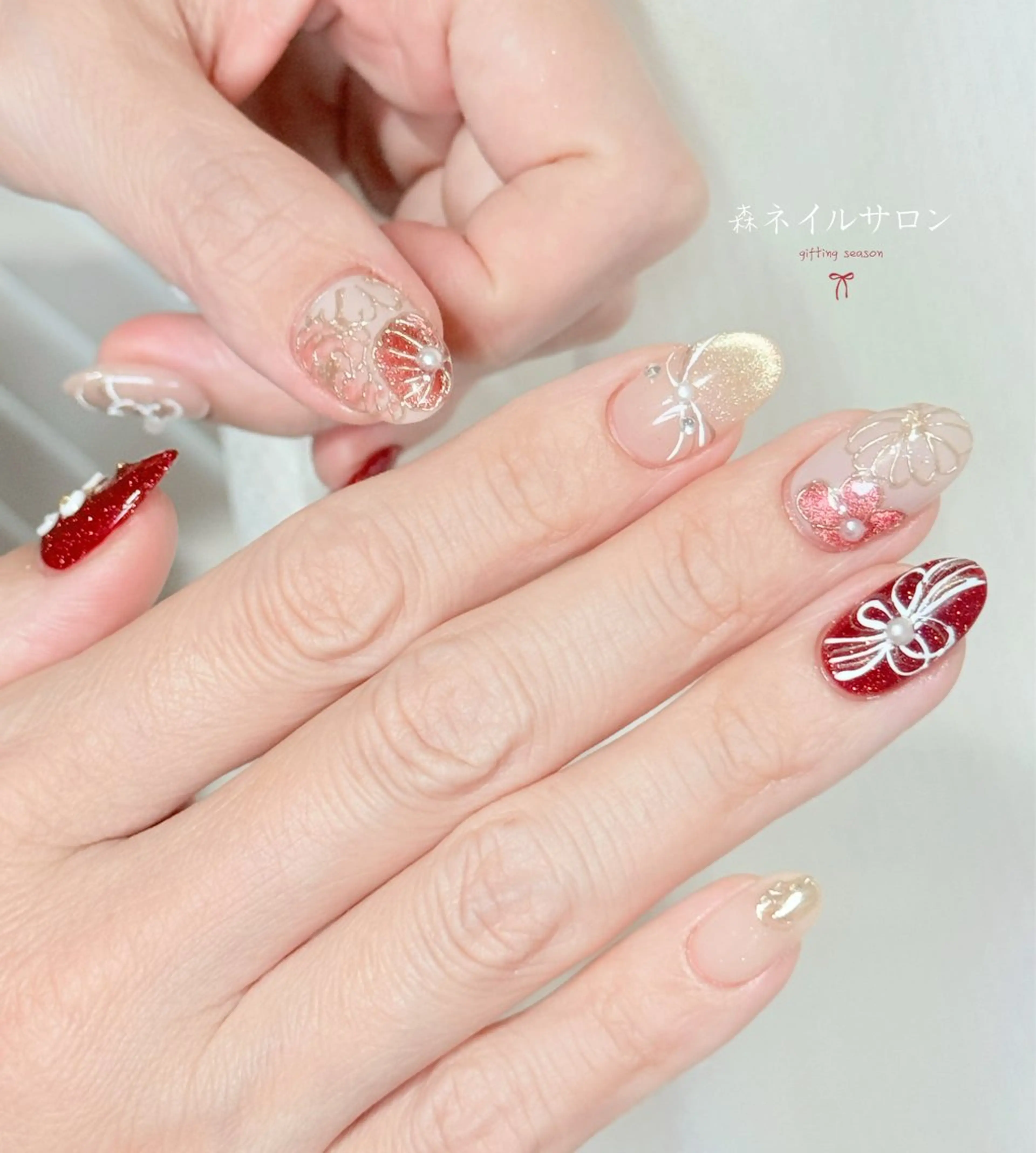 ネイル 森 ネイルサロンのネイルデザイン