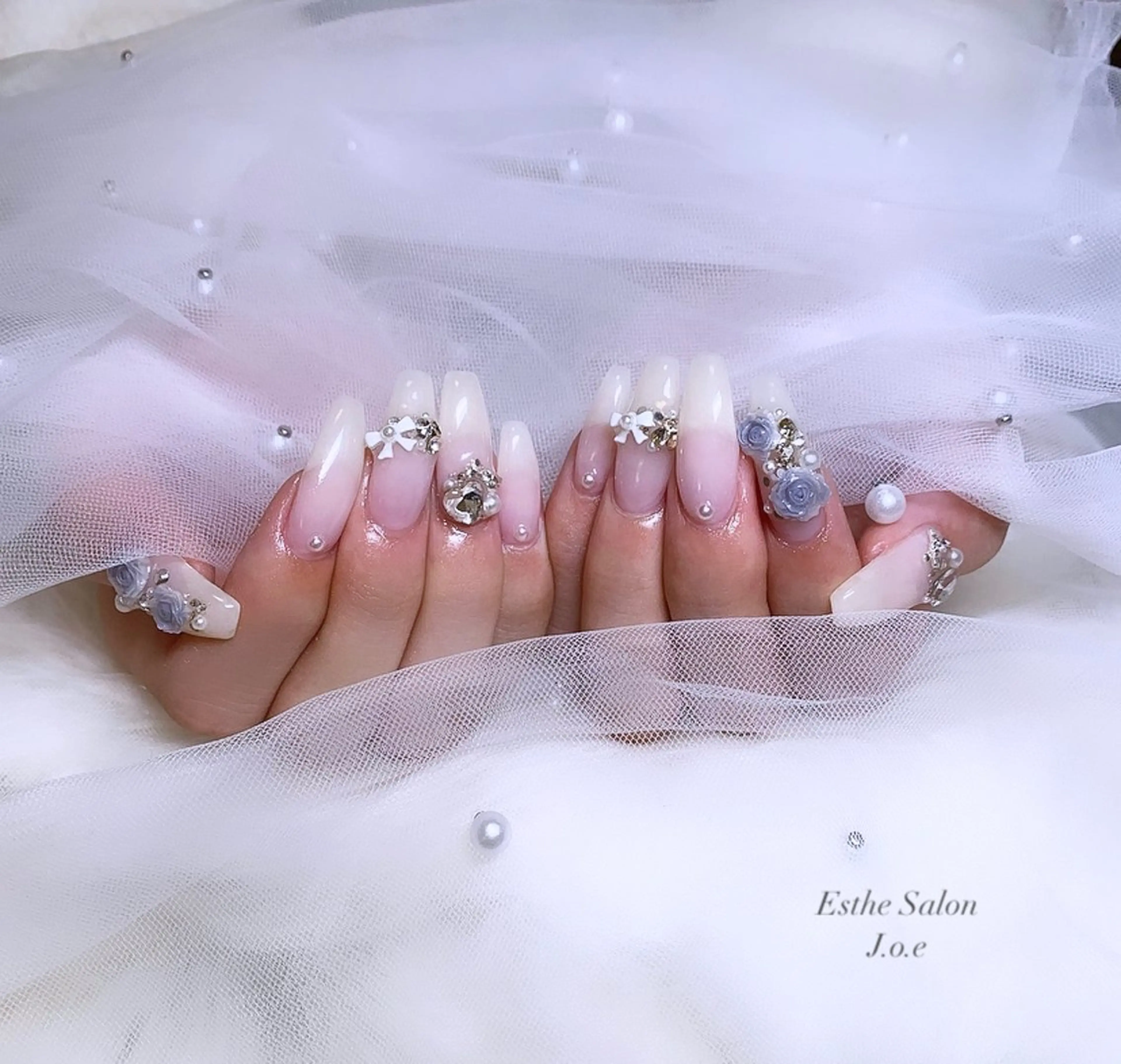 ネイル 成人式 石堂 さくらのネイルデザイン