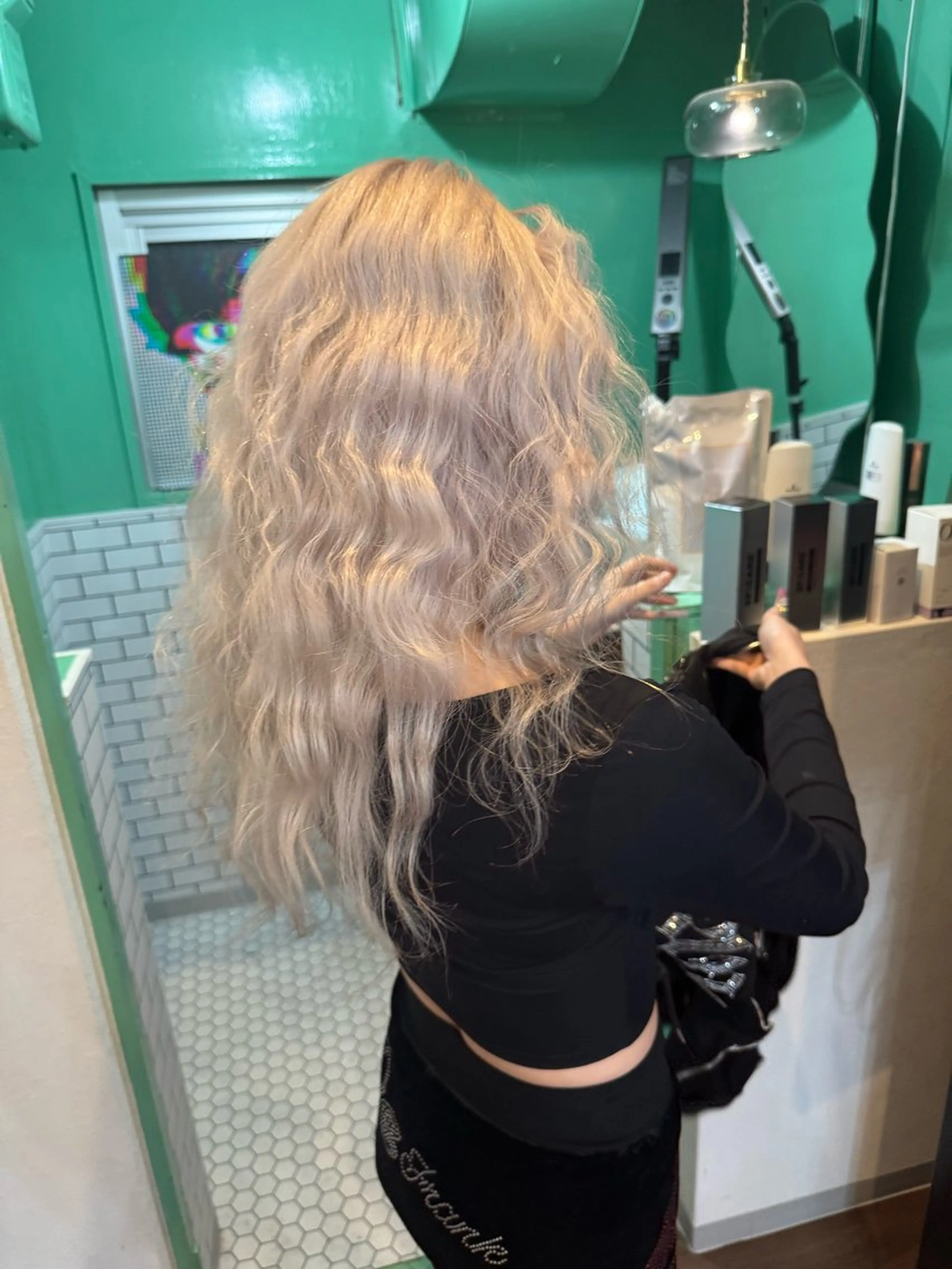 ロング ヘアカラー ハッシュカット🎀 MIYU💖のヘアスタイル