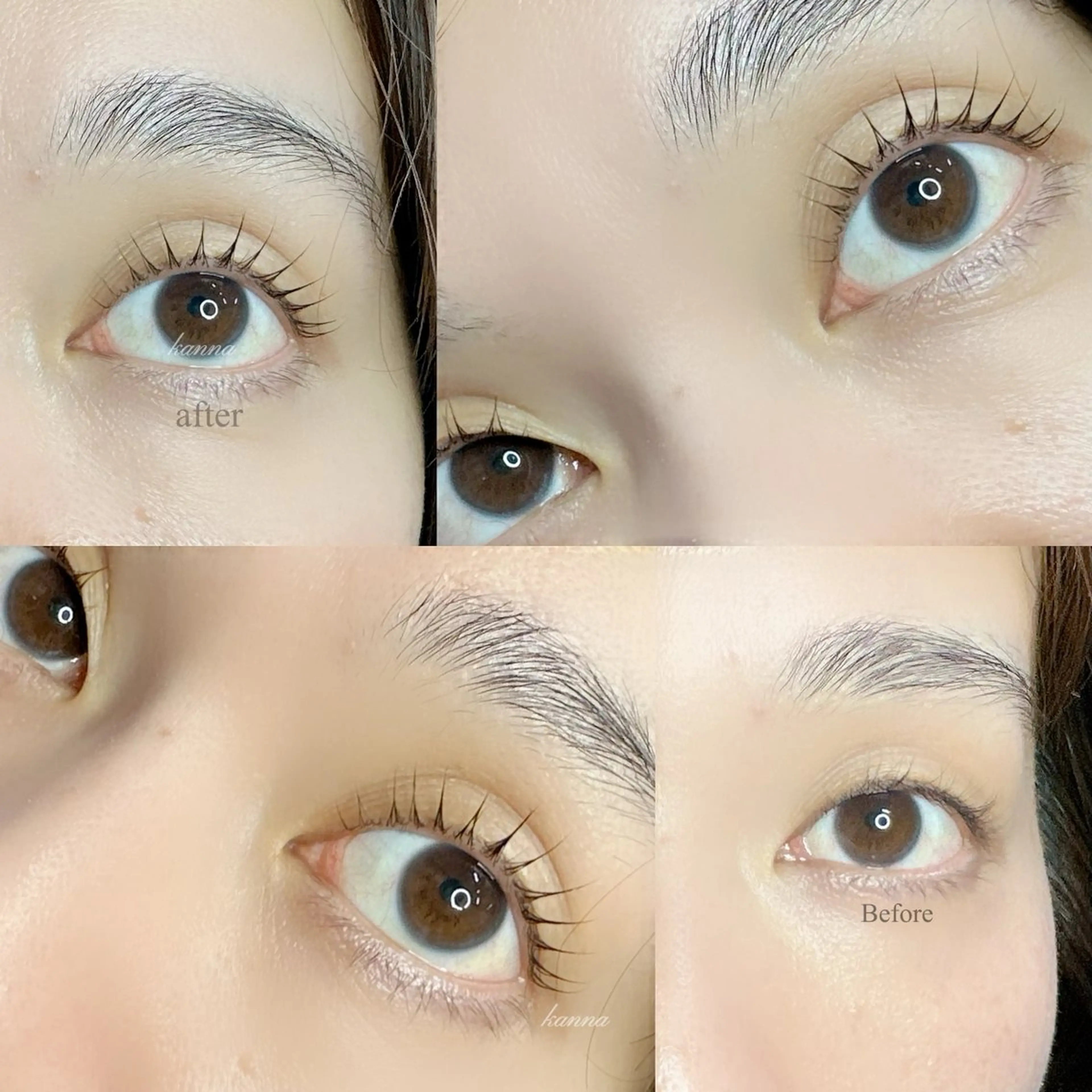 マツエク・マツパ Abientot Kannaのマツエク・マツパデザイン