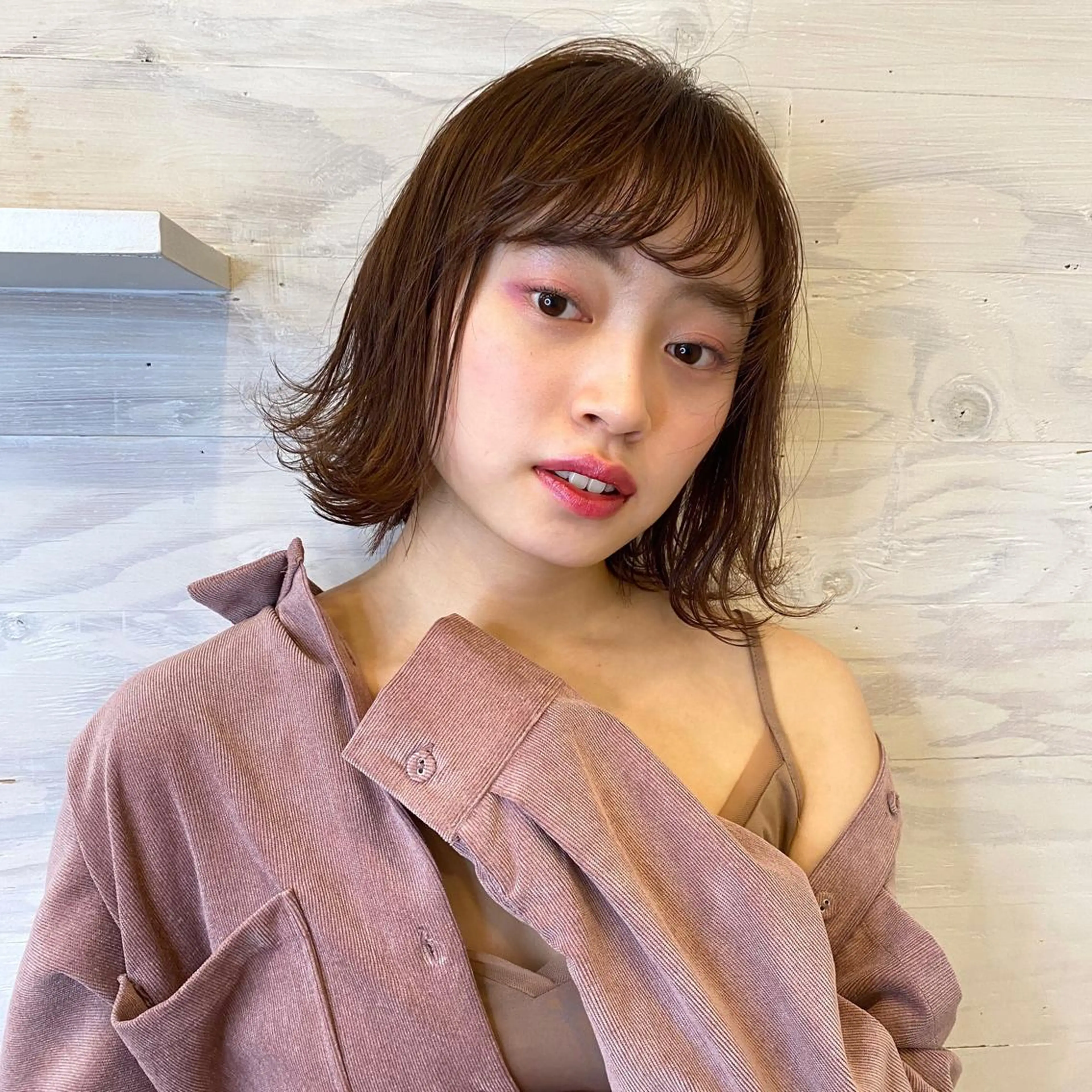 ショート 🪭risa 暖色/レイヤー🪭のヘアスタイル