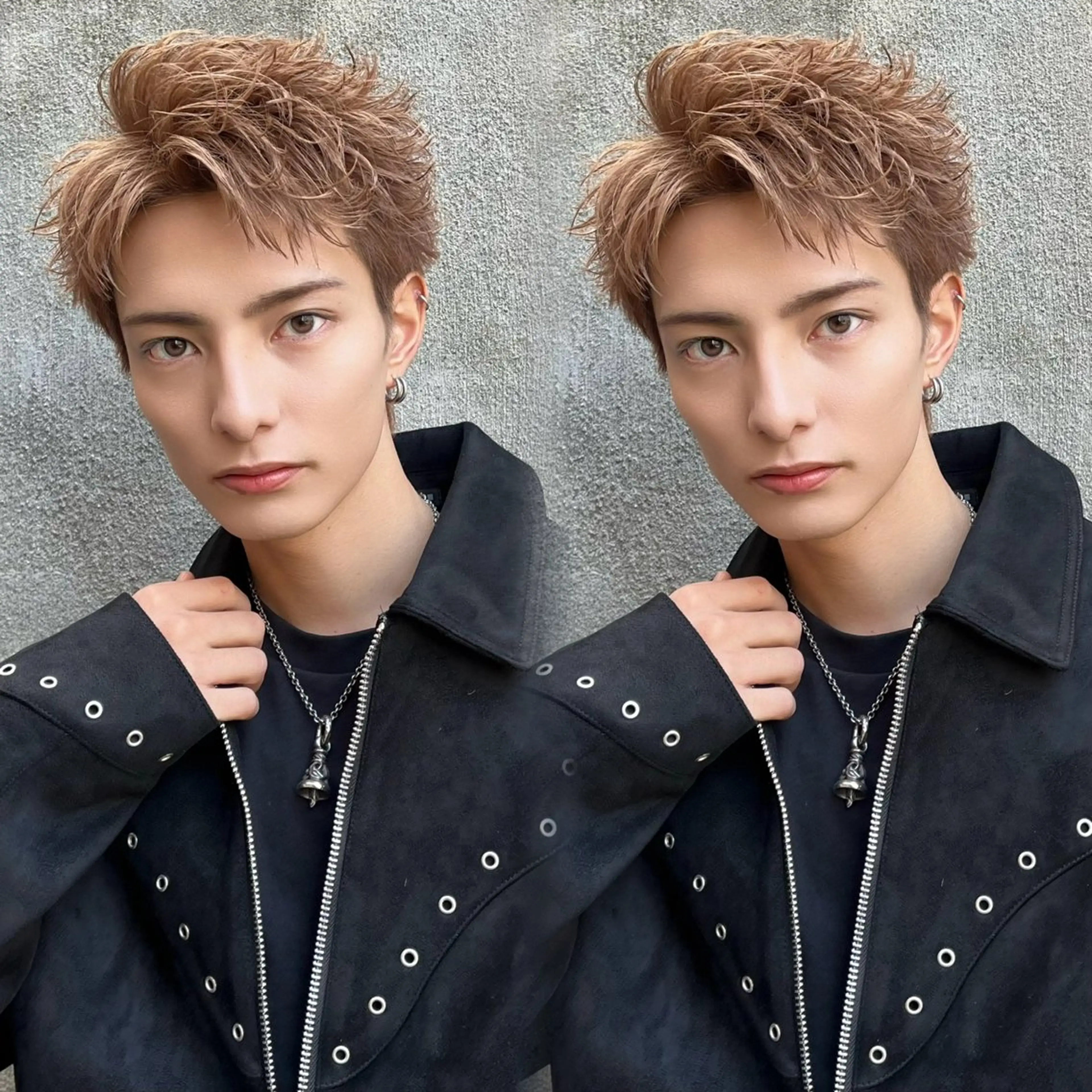 men'sカット＋パーマ＋1STEP髪質改善TRの写真