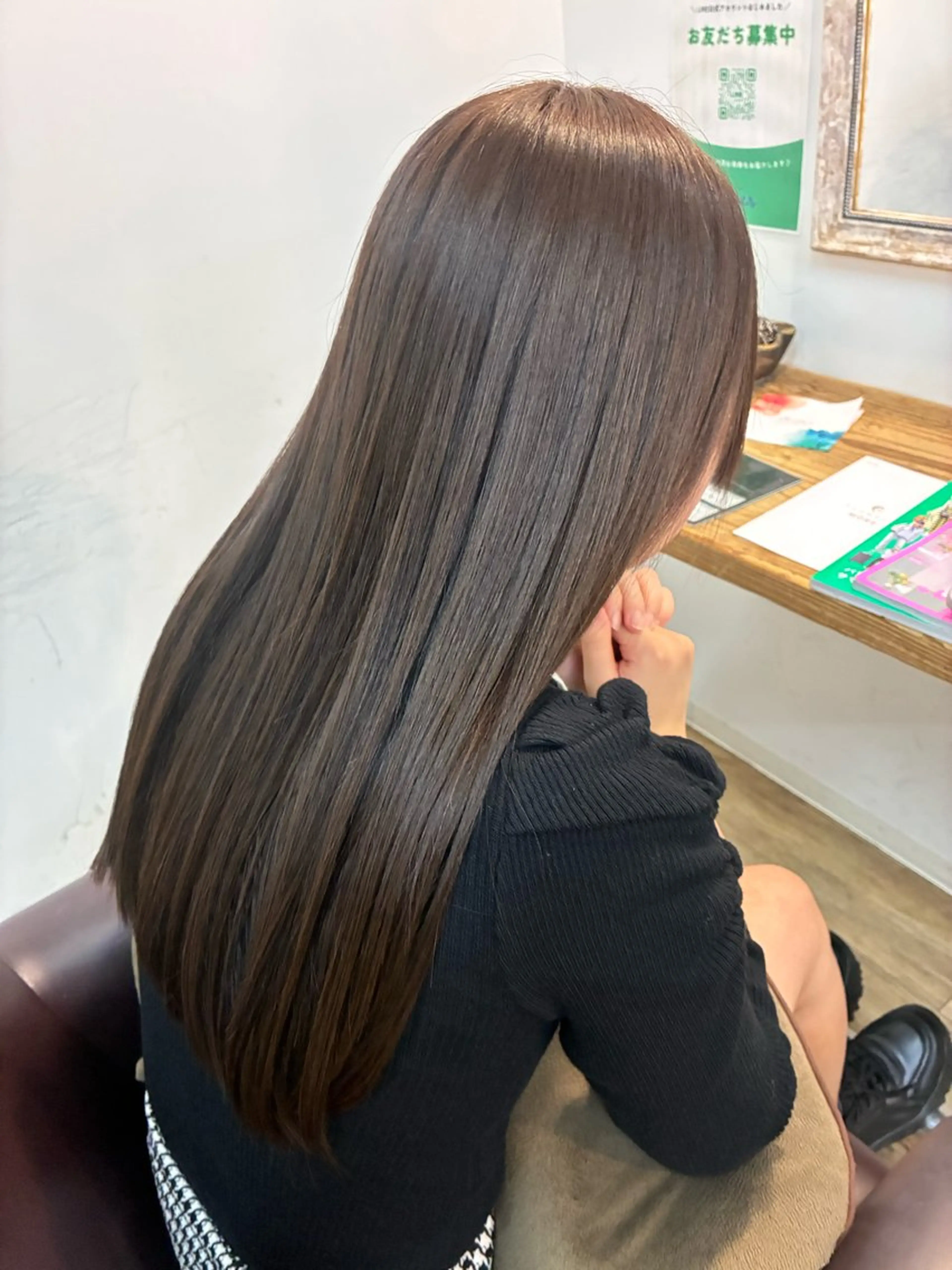 ロング 勝又 胡真千のヘアスタイル