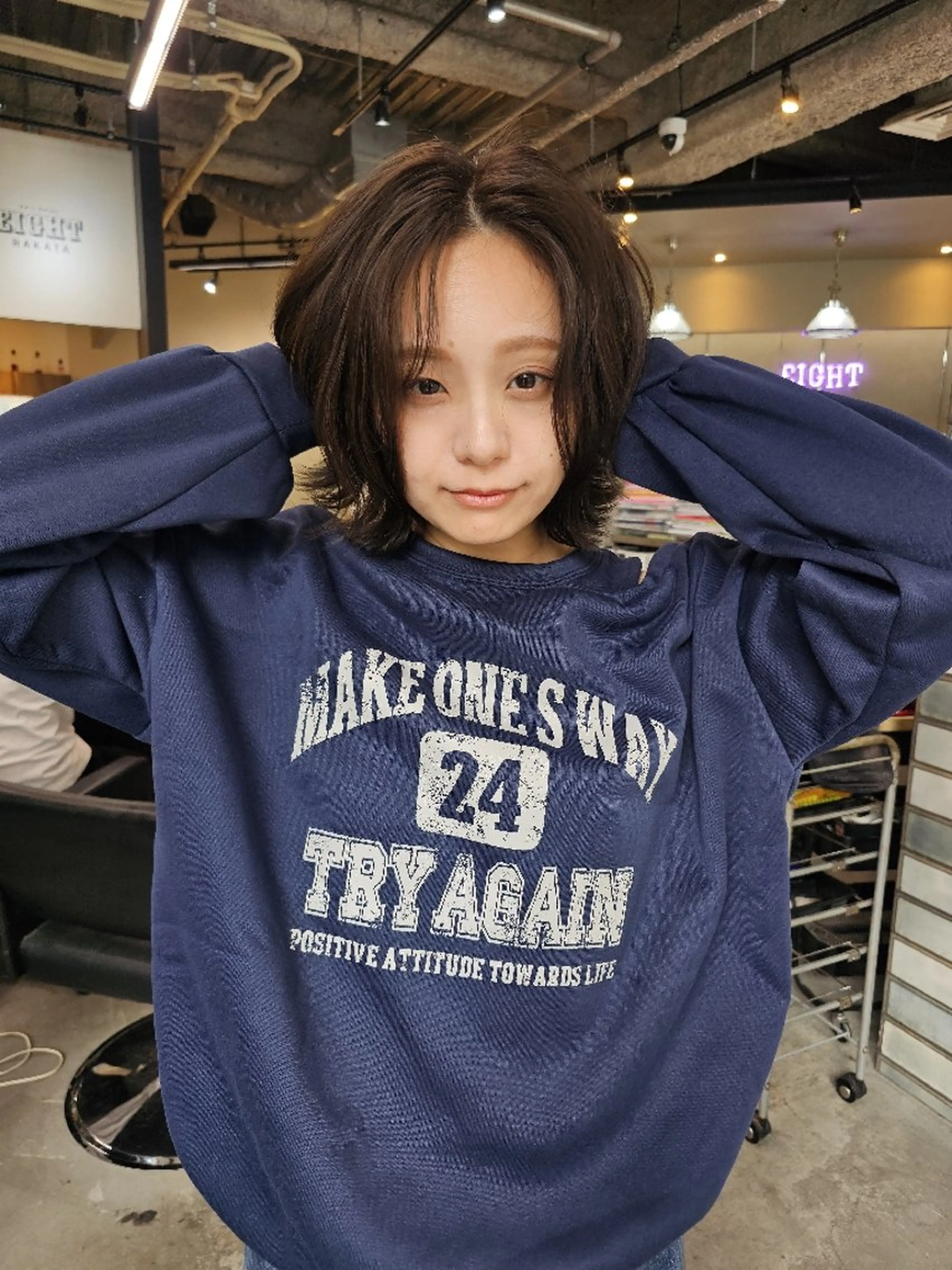 ショート カット ヘアカラー トリートメント Ayu🐾縮毛矯正/ ブリーチ無しカラーのヘアスタイル