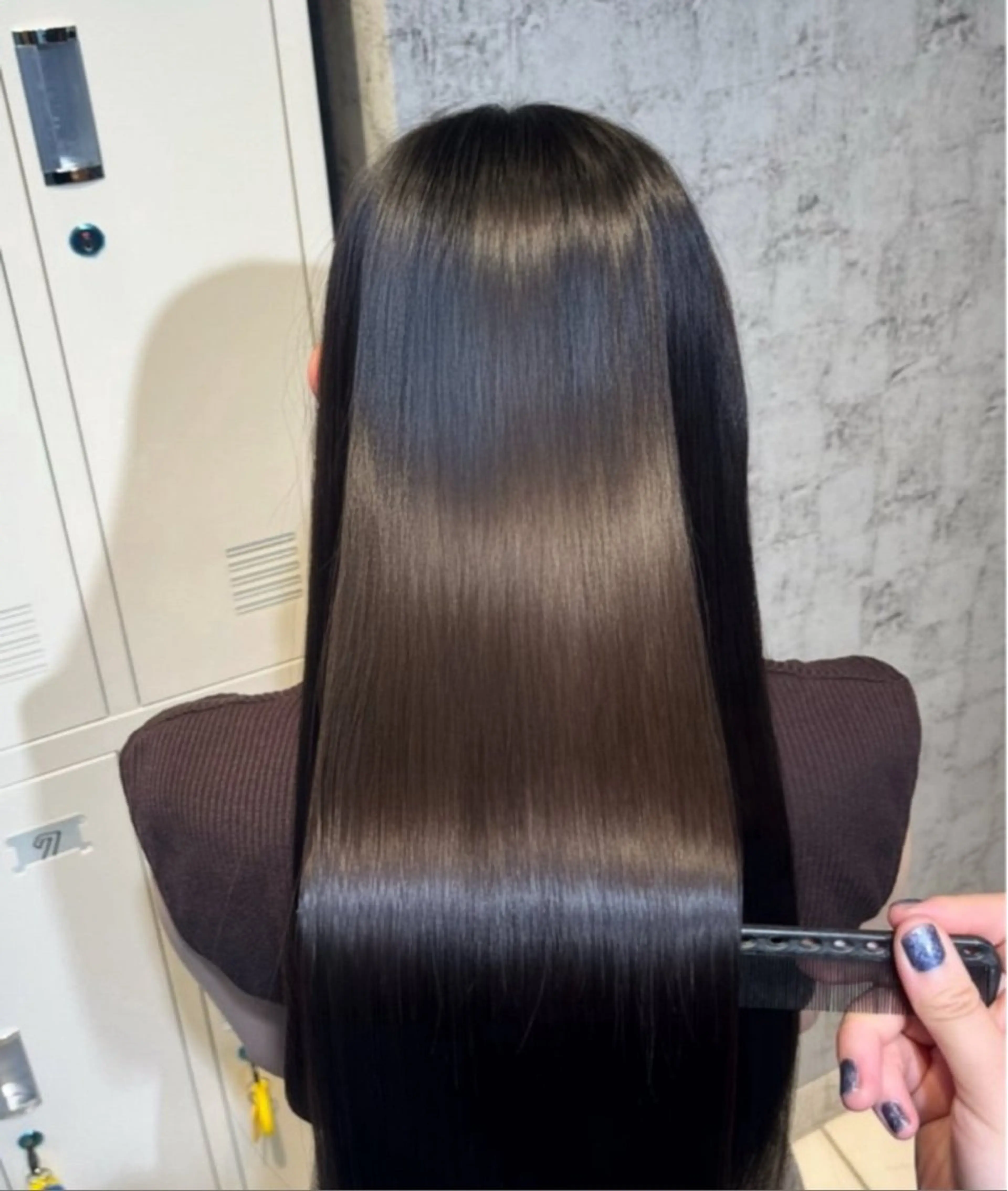 セミロング カラー ヘアカラー トリートメント ✨髪質改善＆eye✨ ななみのマツエク・マツパデザイン