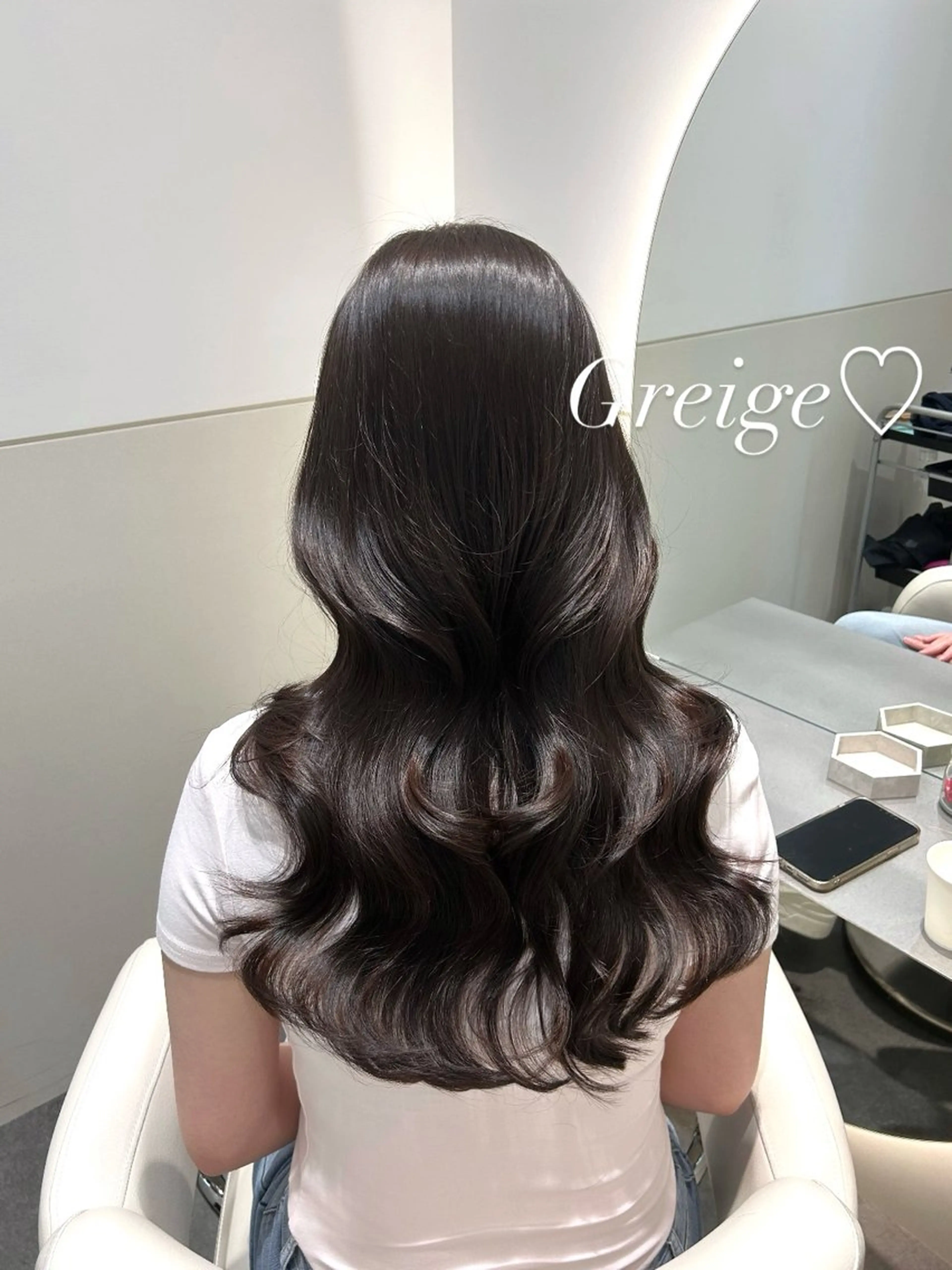 ロング カラー 🩷韓国ヘア/ヨシン モリ🩷Maikaのヘアスタイル