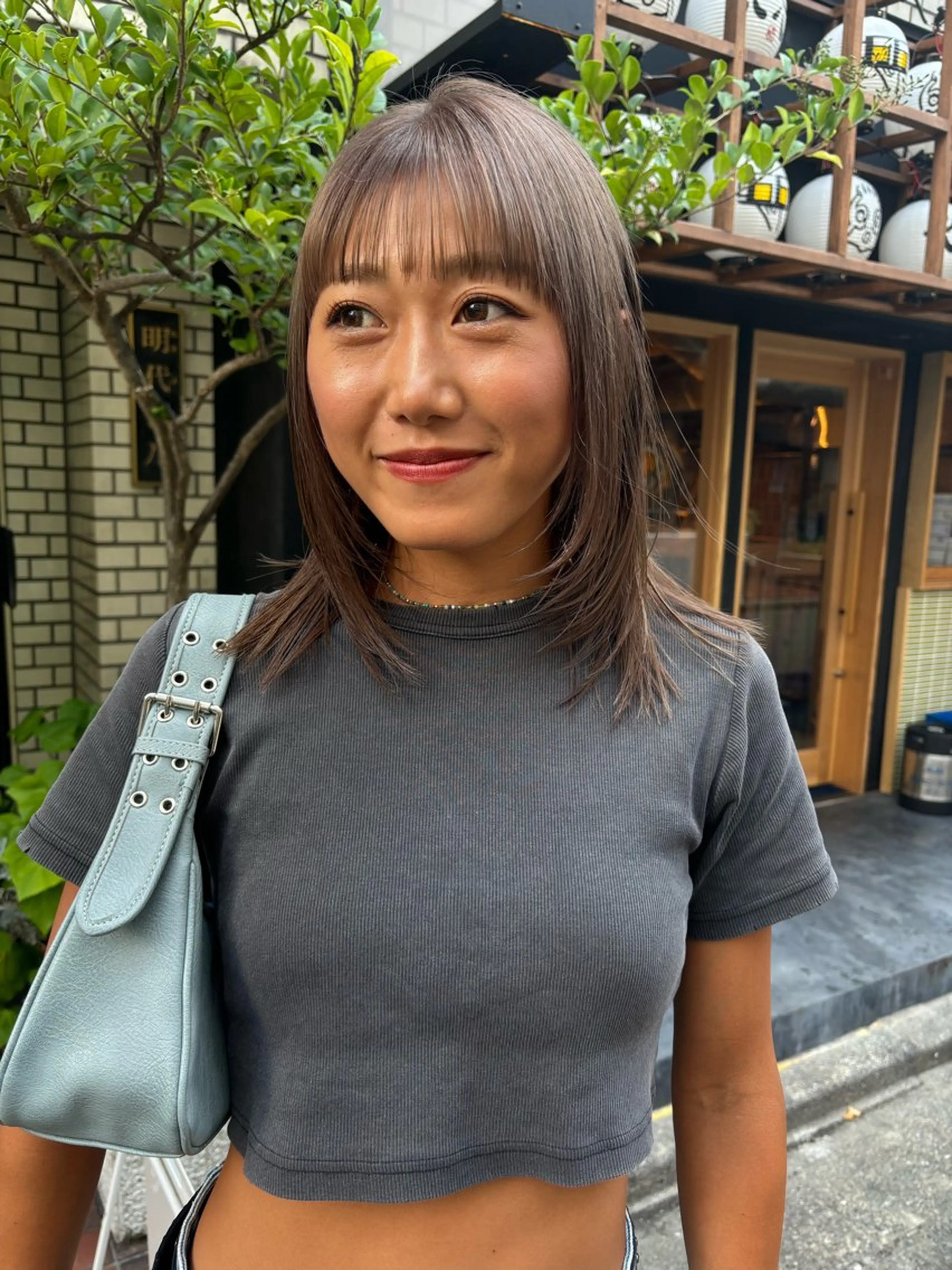 ミディアム カラー ヘアカラー sakura🌸 レイヤー/韓国ヘアのヘアスタイル