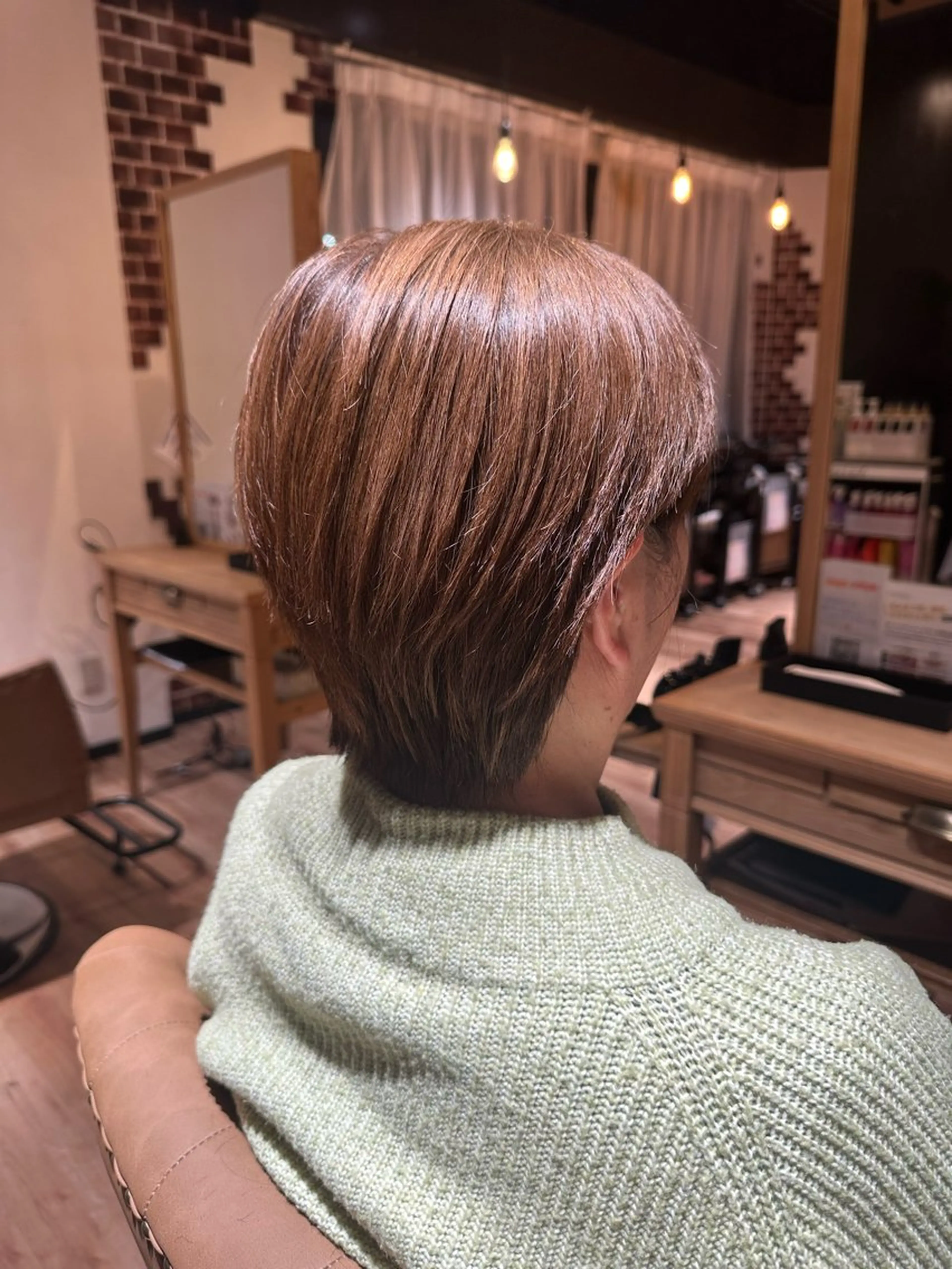 ショート 奥村 愛彩のヘアスタイル