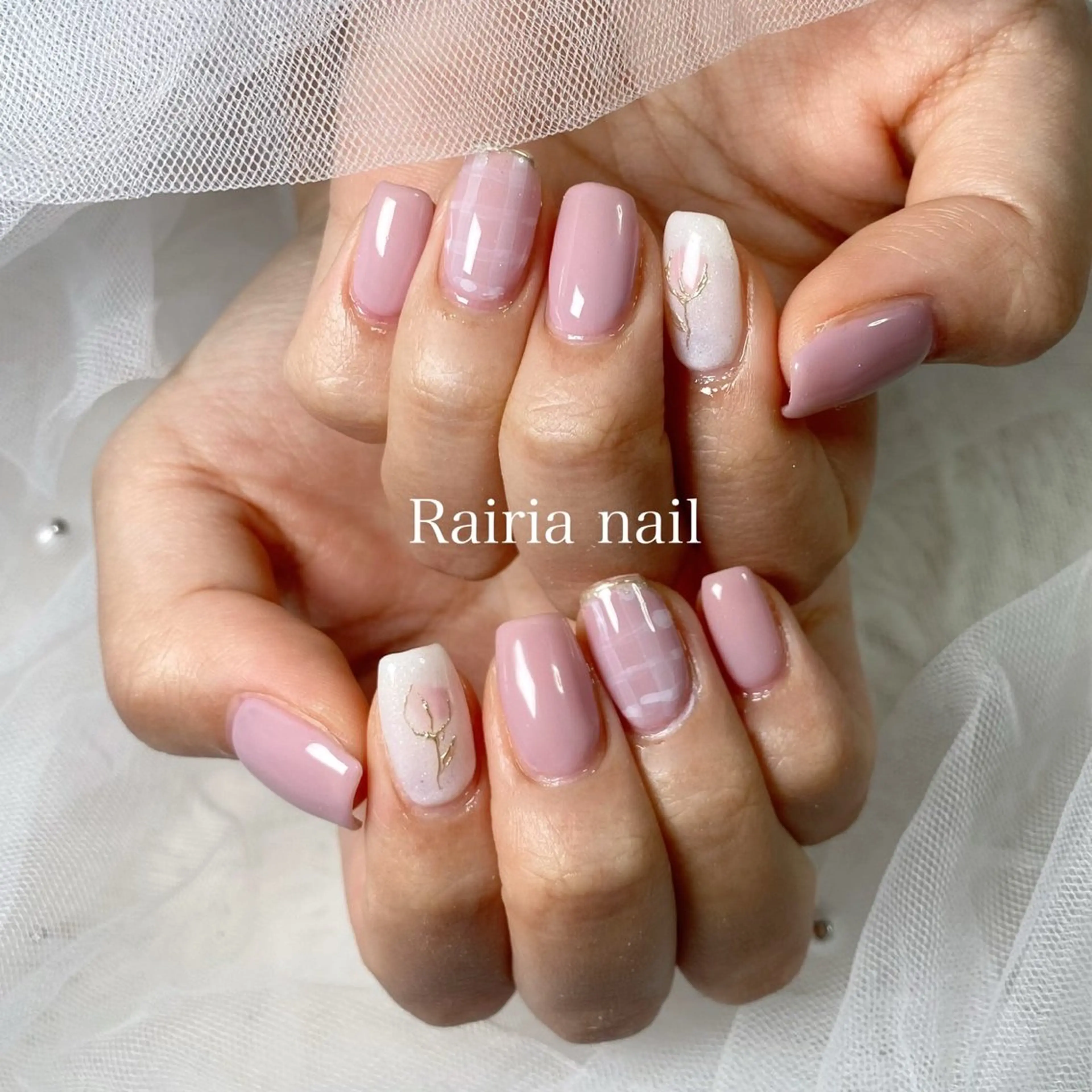 ネイル ハンドネイル Rairia nail&eyelash 小岩店所属・Rairianail MIYUのネイルデザイン