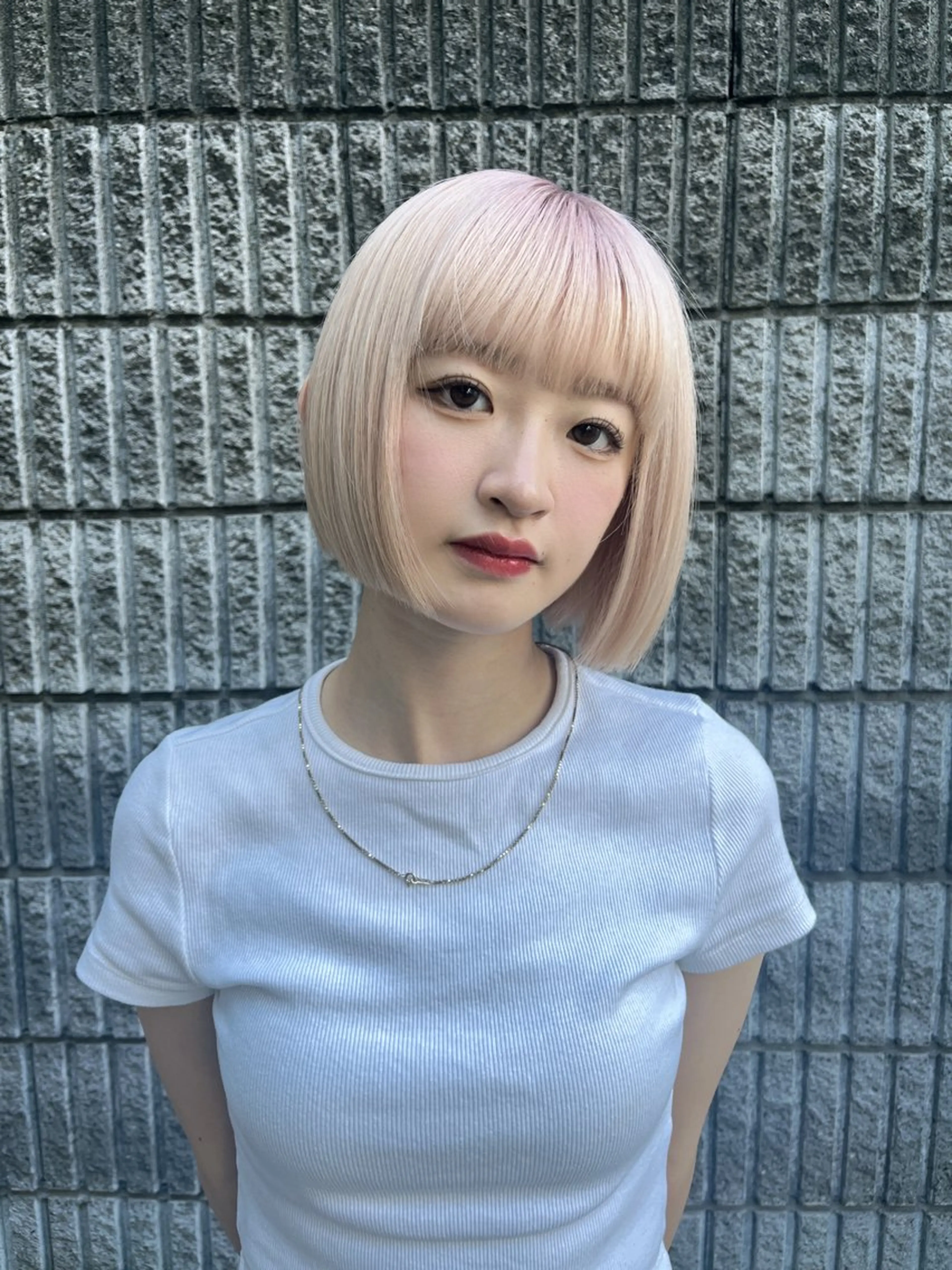 ショート カラー カットモデル募集🤍 🐇anzuのヘアスタイル
