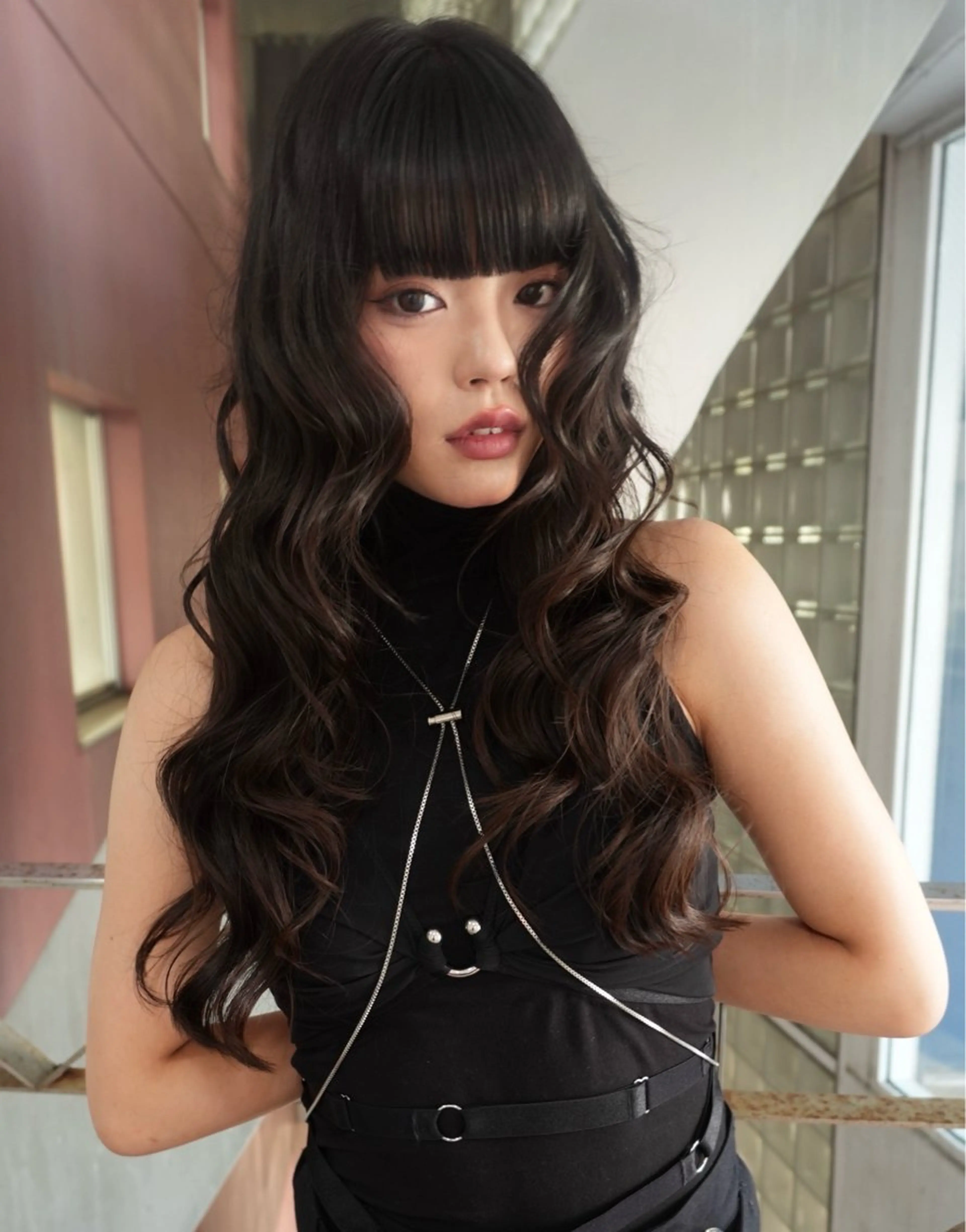 ロング ヘアカラー レイカ /ハイトーンのヘアスタイル