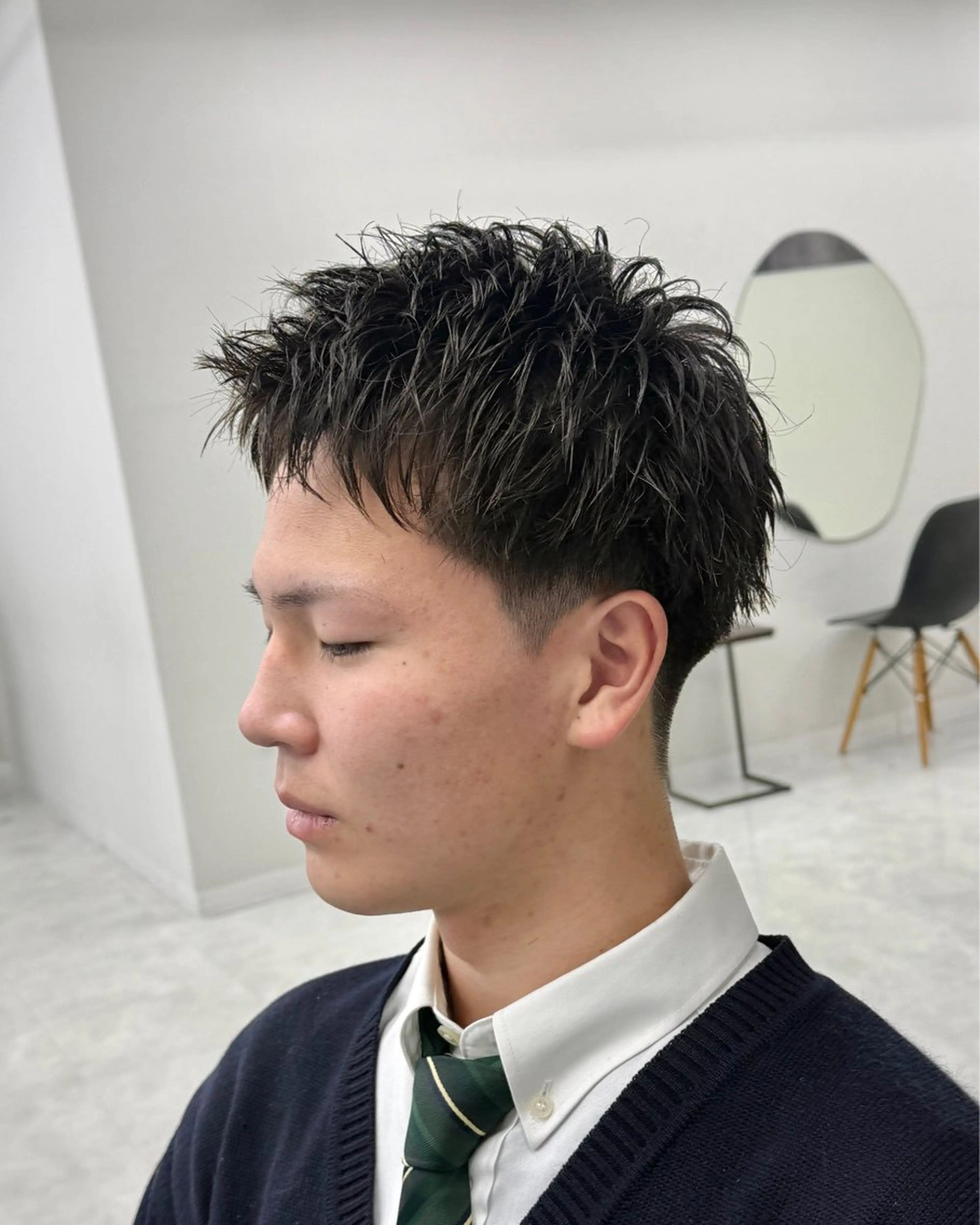 パーマ メンズ カット パーマ トリートメント ヘッドスパ ヘアセット シャドウパーマ/ メンズ/KENTAのヘアスタイル