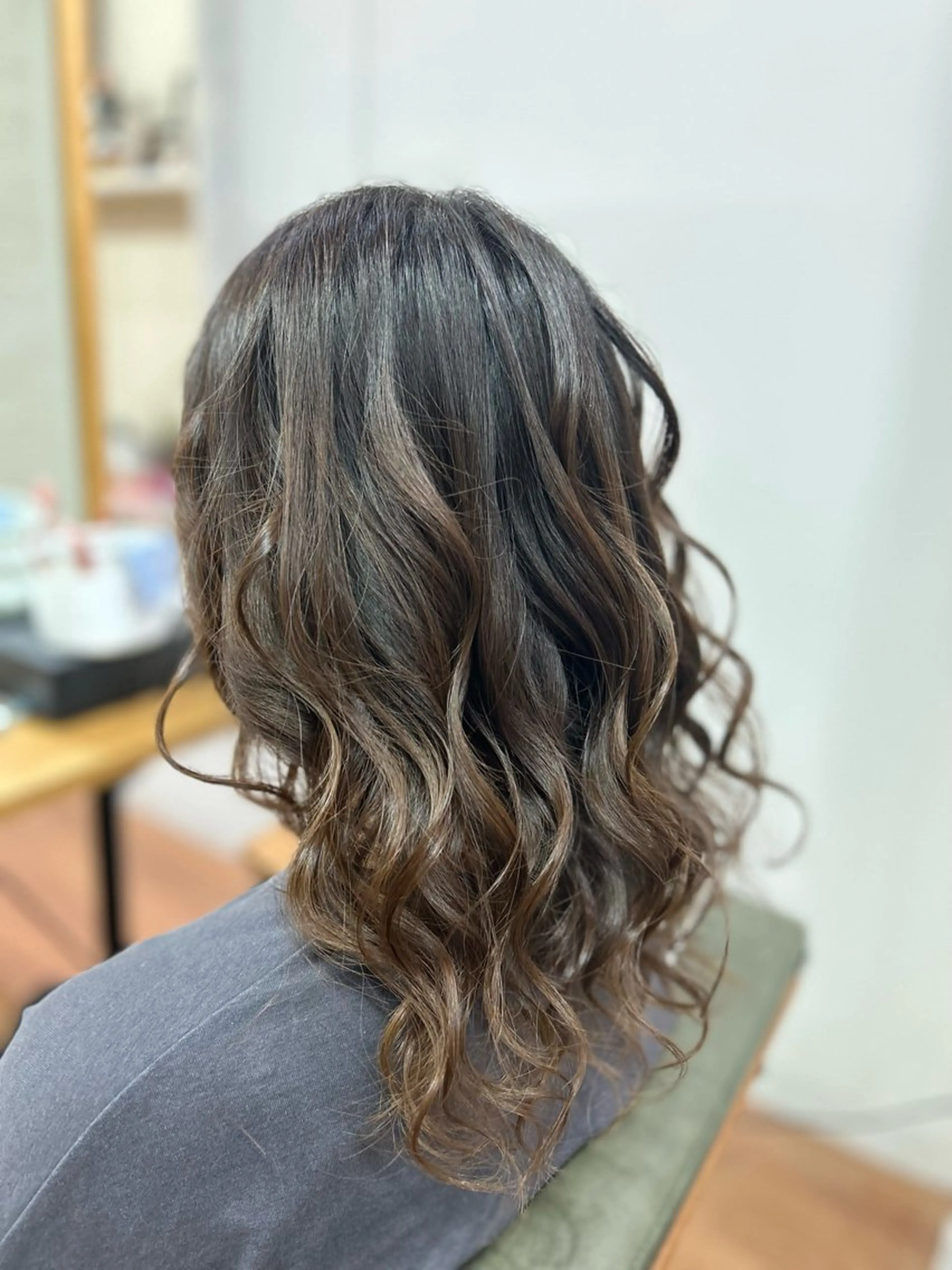 セミロング 永澤 一輝のヘアスタイル