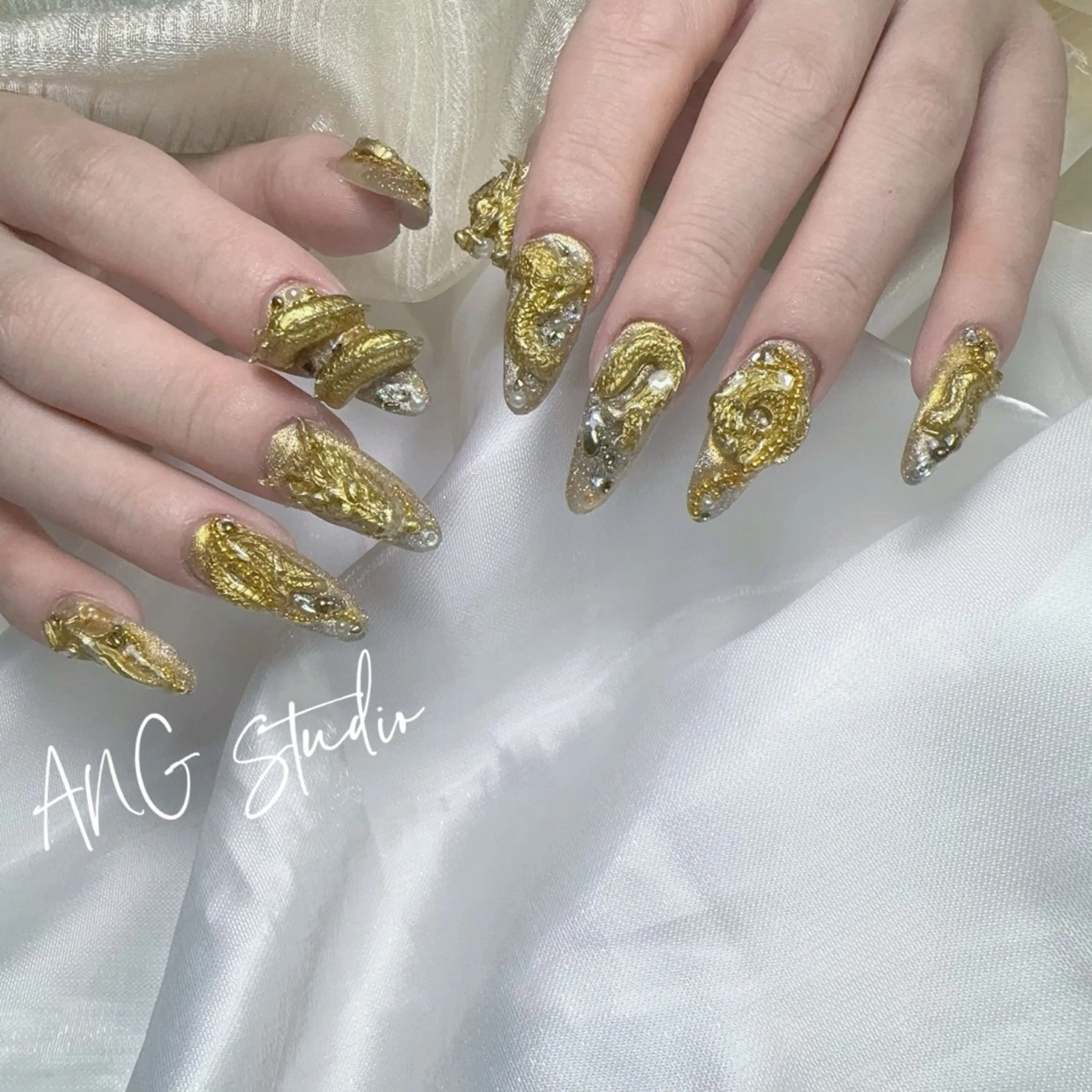 ネイル ハンドネイル ハンドケア ANG Studioのネイルデザイン