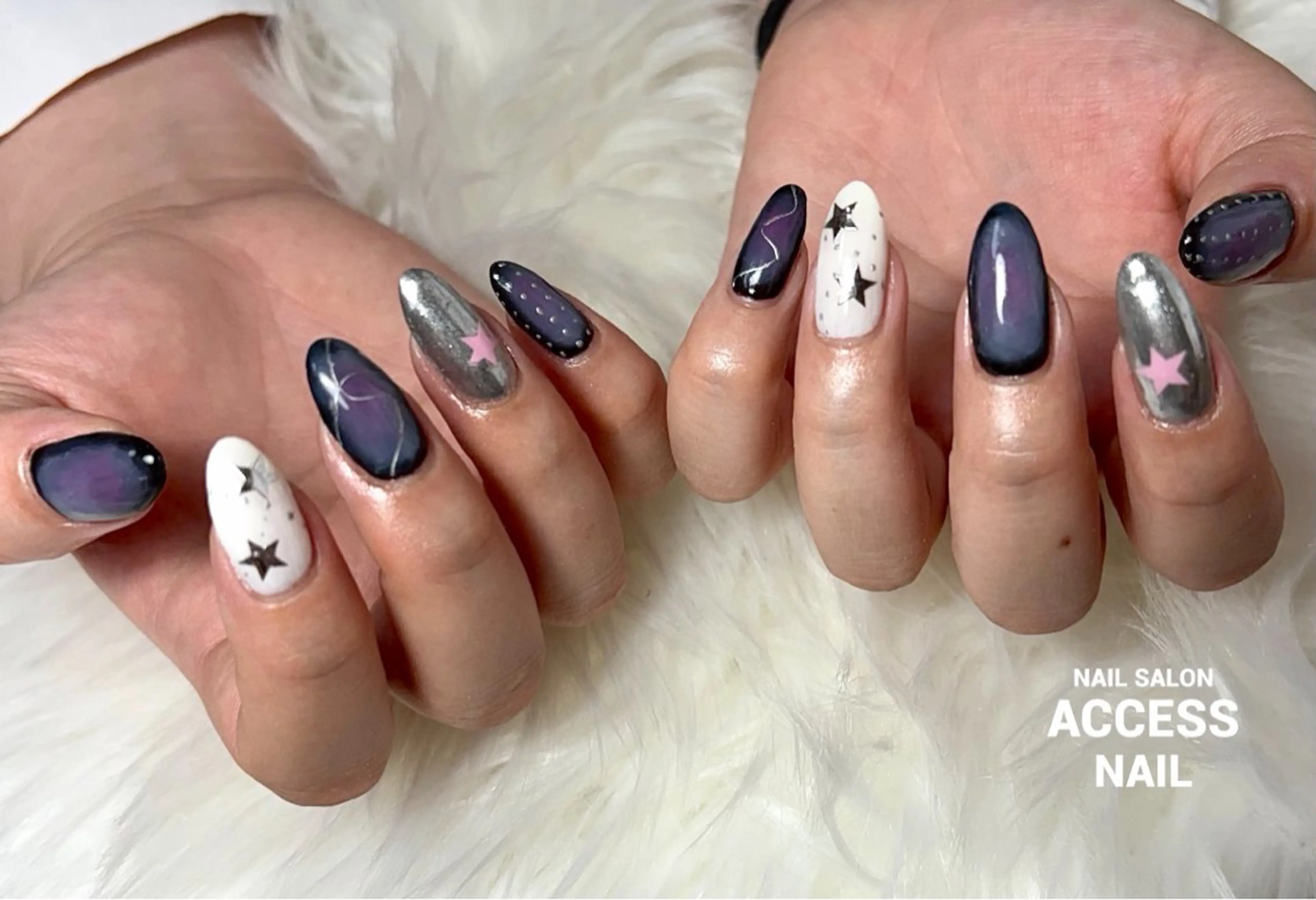 ネイル access nailのネイルデザイン