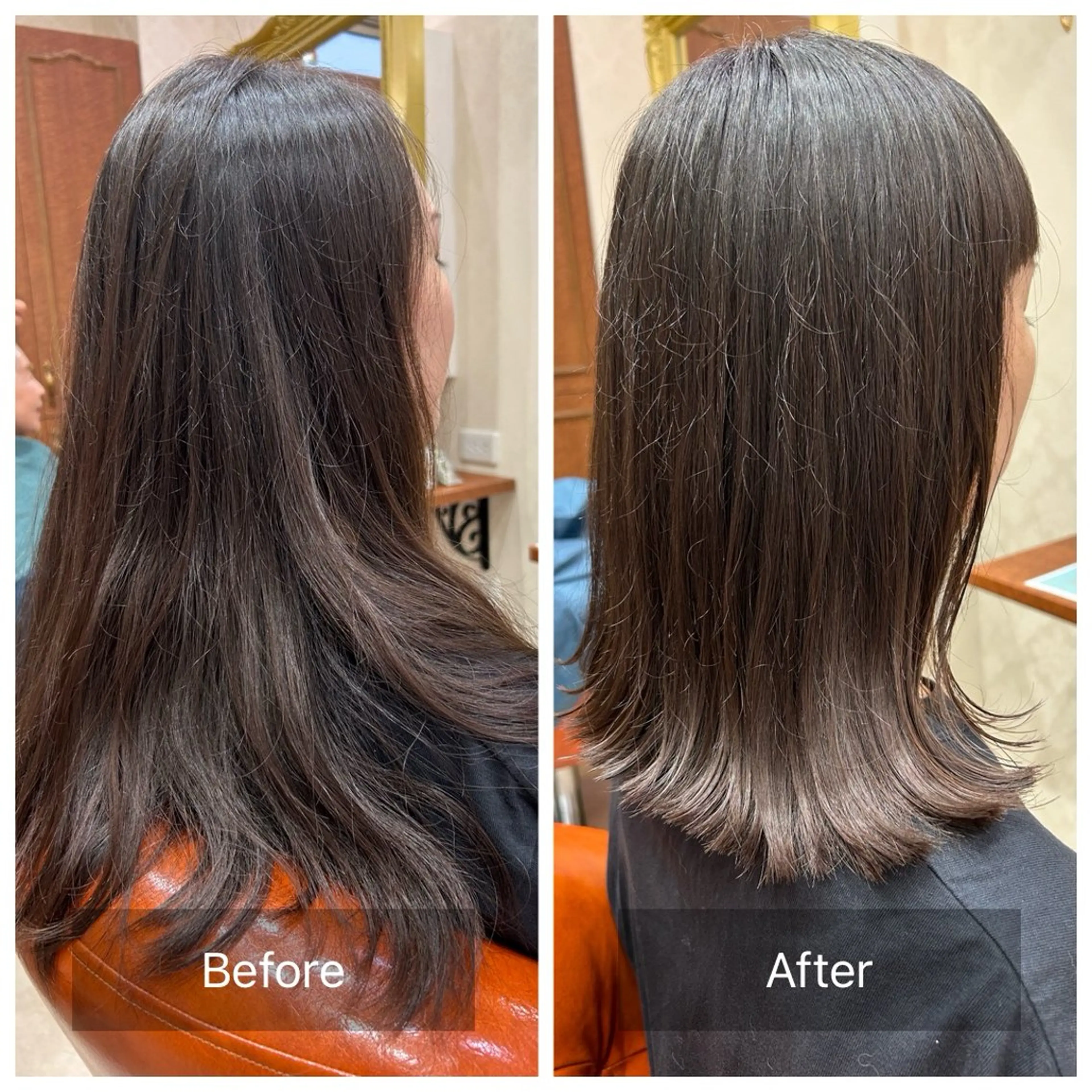 ミディアム 白幡 彩香のヘアスタイル