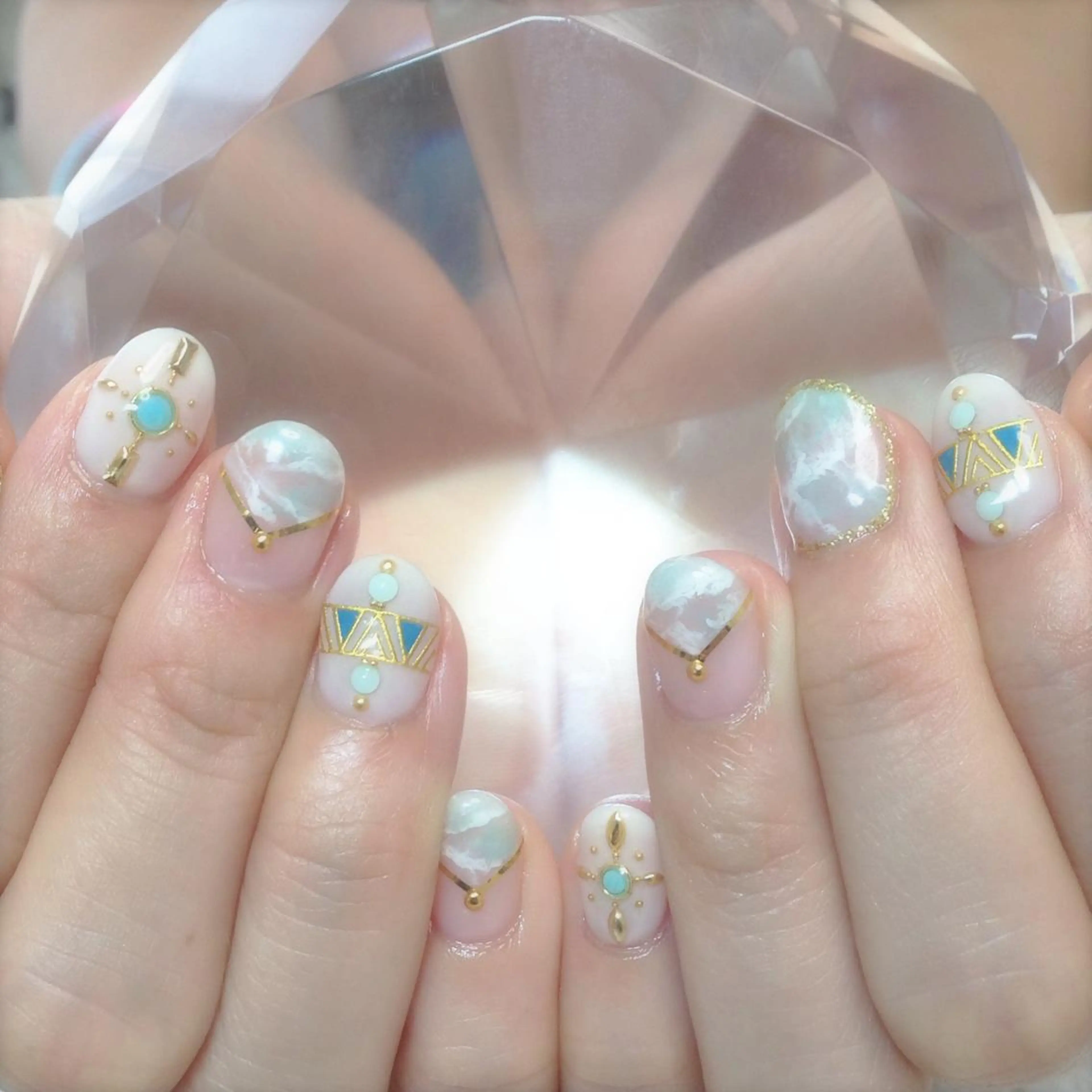 ネイル 🩵池袋heart nail🩵のネイルデザイン