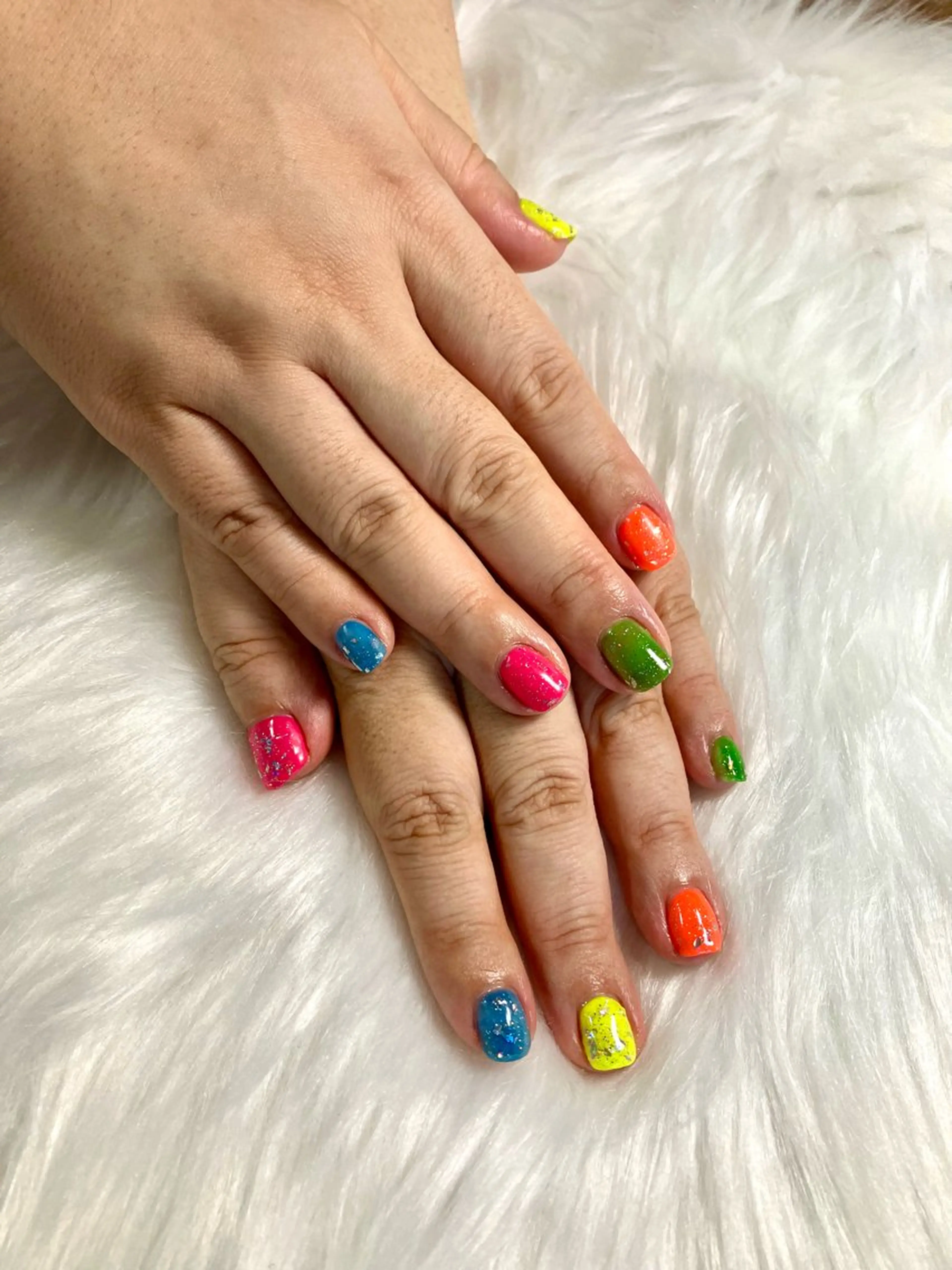 ジェルネイル☆メンズネイリスト歴5年目のスタッフが施術行います☆※1回限り　オフあり可能☆の写真