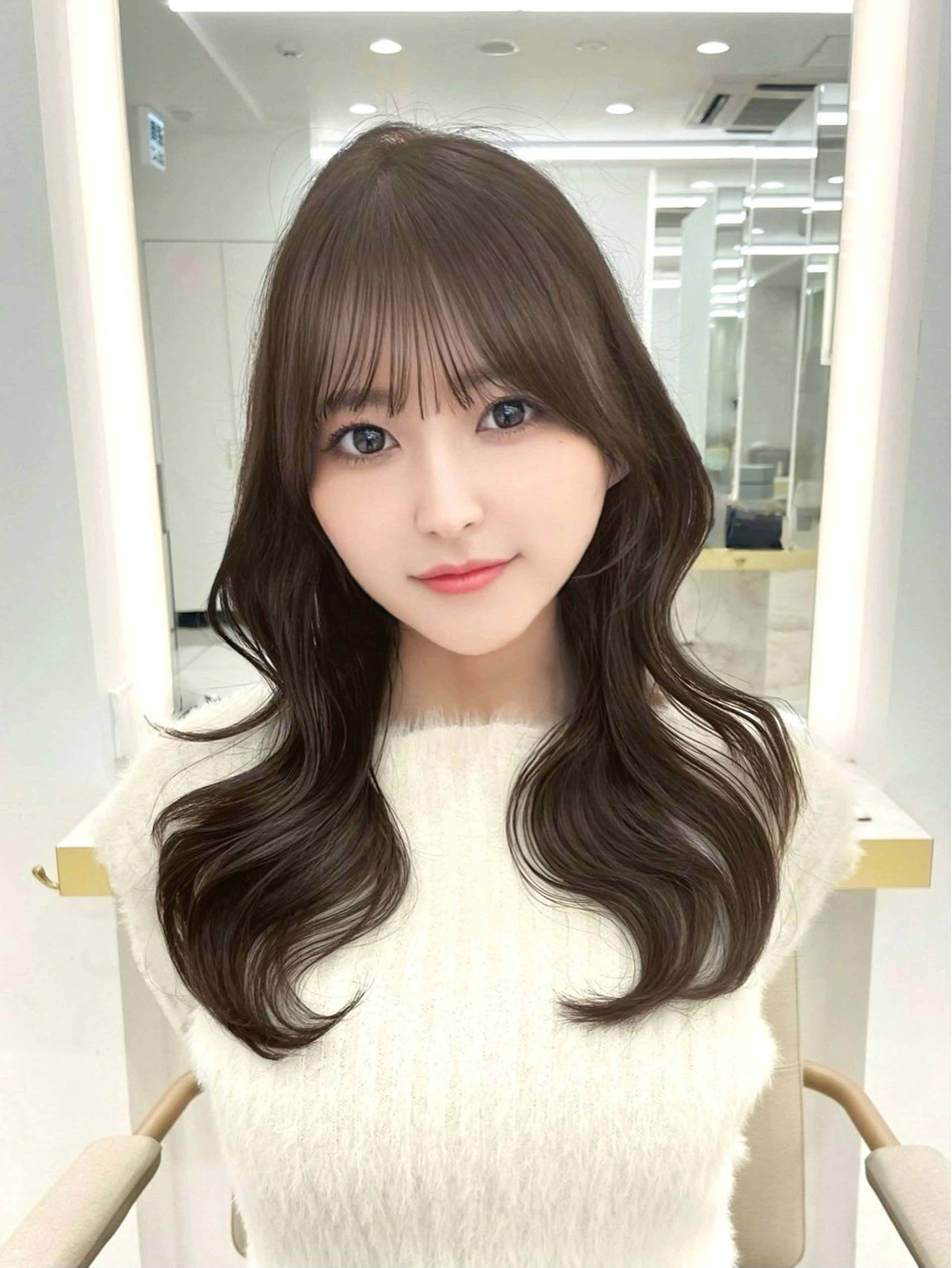 ロング 三尾 拓優のヘアスタイル